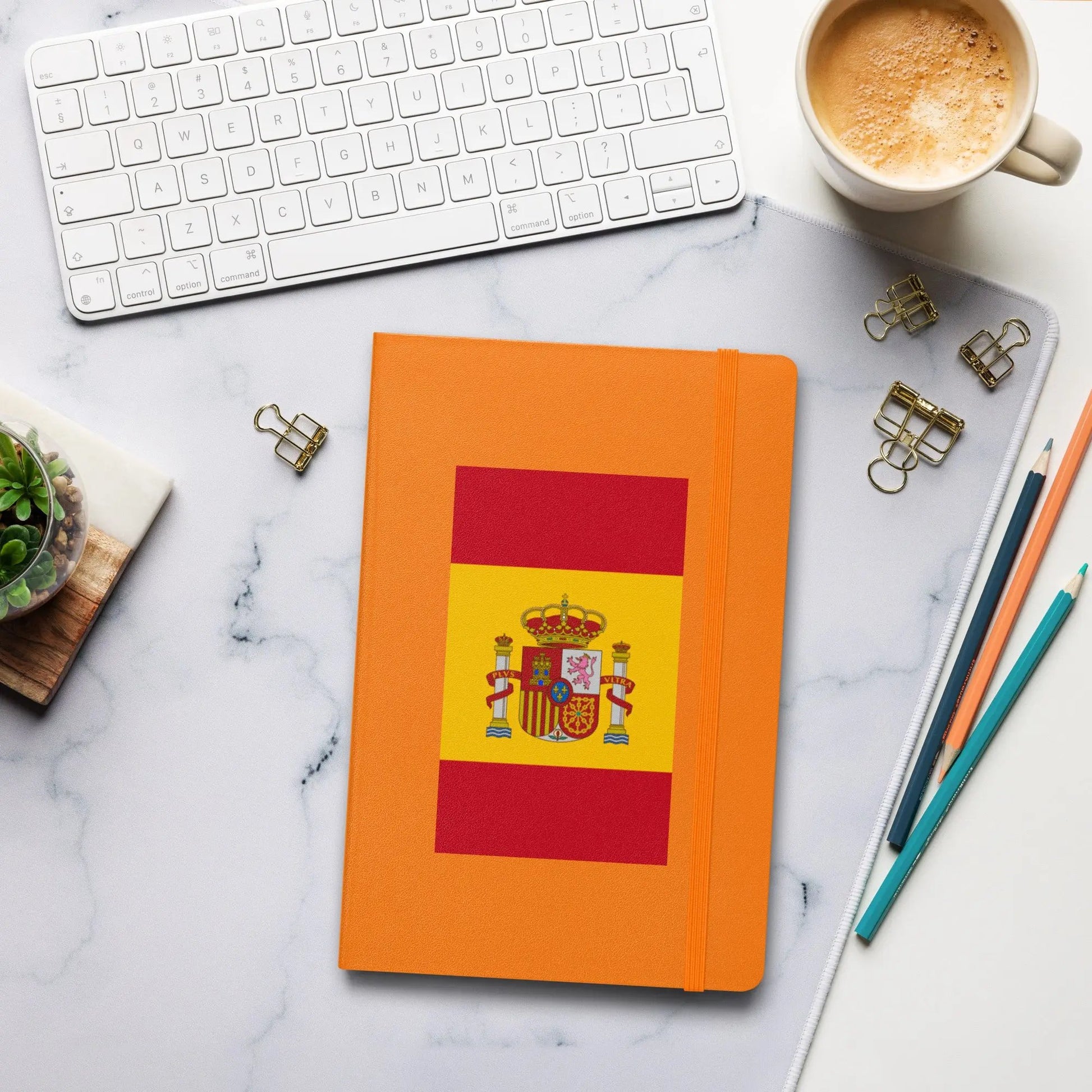 Comprar Cuaderno de tapa dura Bandera de España La Flamenca de Borgoña Bandera España