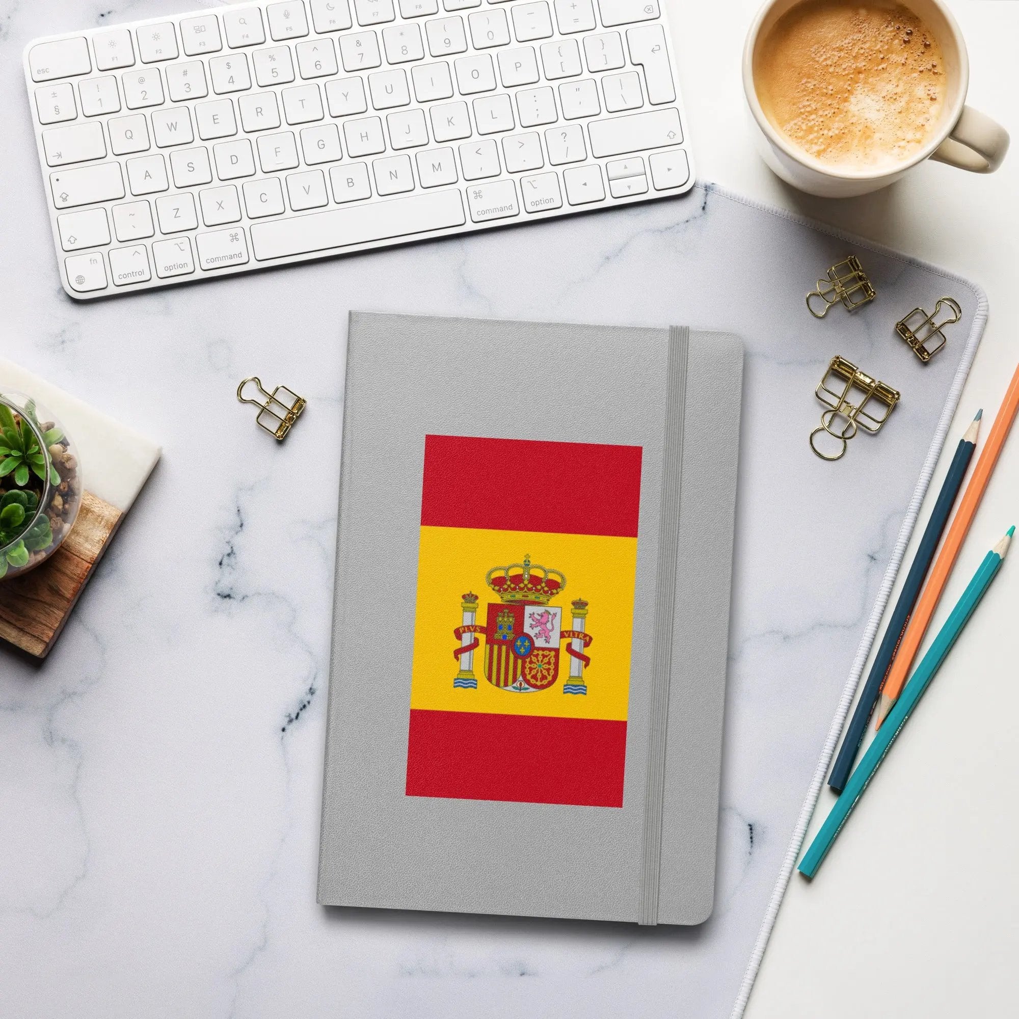 Comprar Cuaderno de tapa dura Bandera de España La Flamenca de Borgoña Bandera España