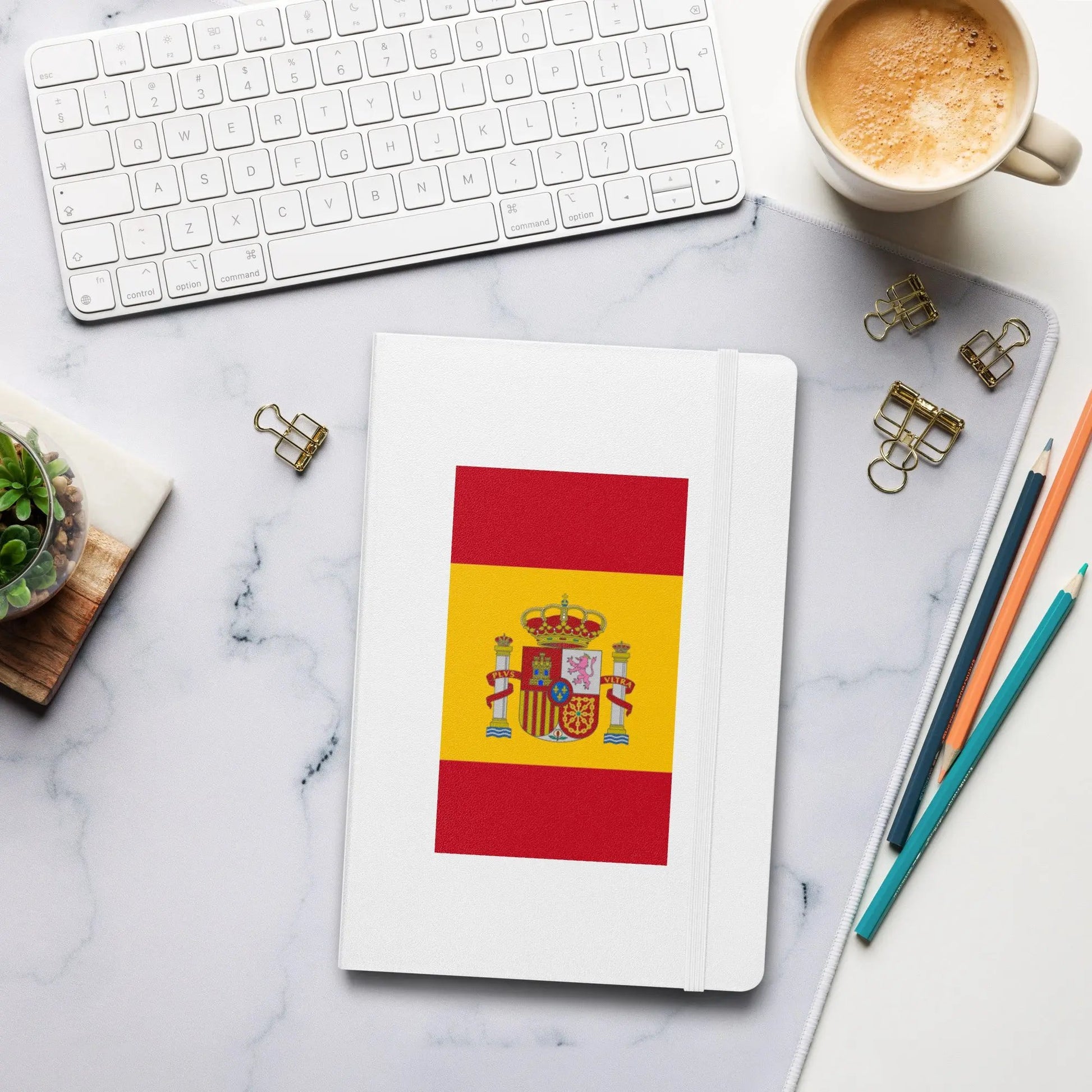 Comprar Cuaderno de tapa dura Bandera de España La Flamenca de Borgoña Bandera España