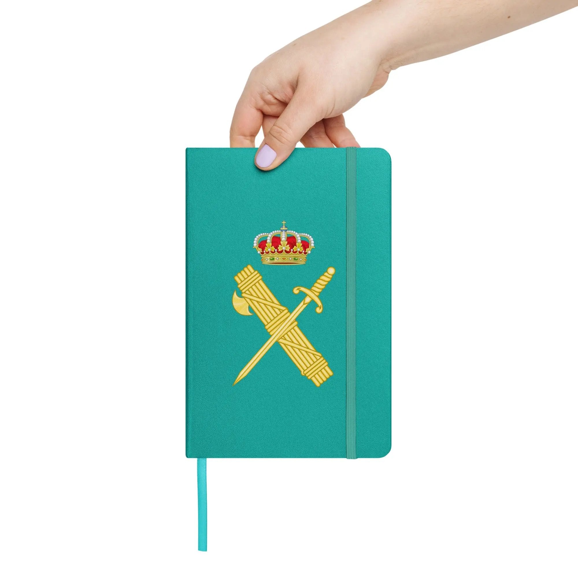 Comprar Cuaderno de tapa dura Guardia Civil La Flamenca de Borgoña Bandera España