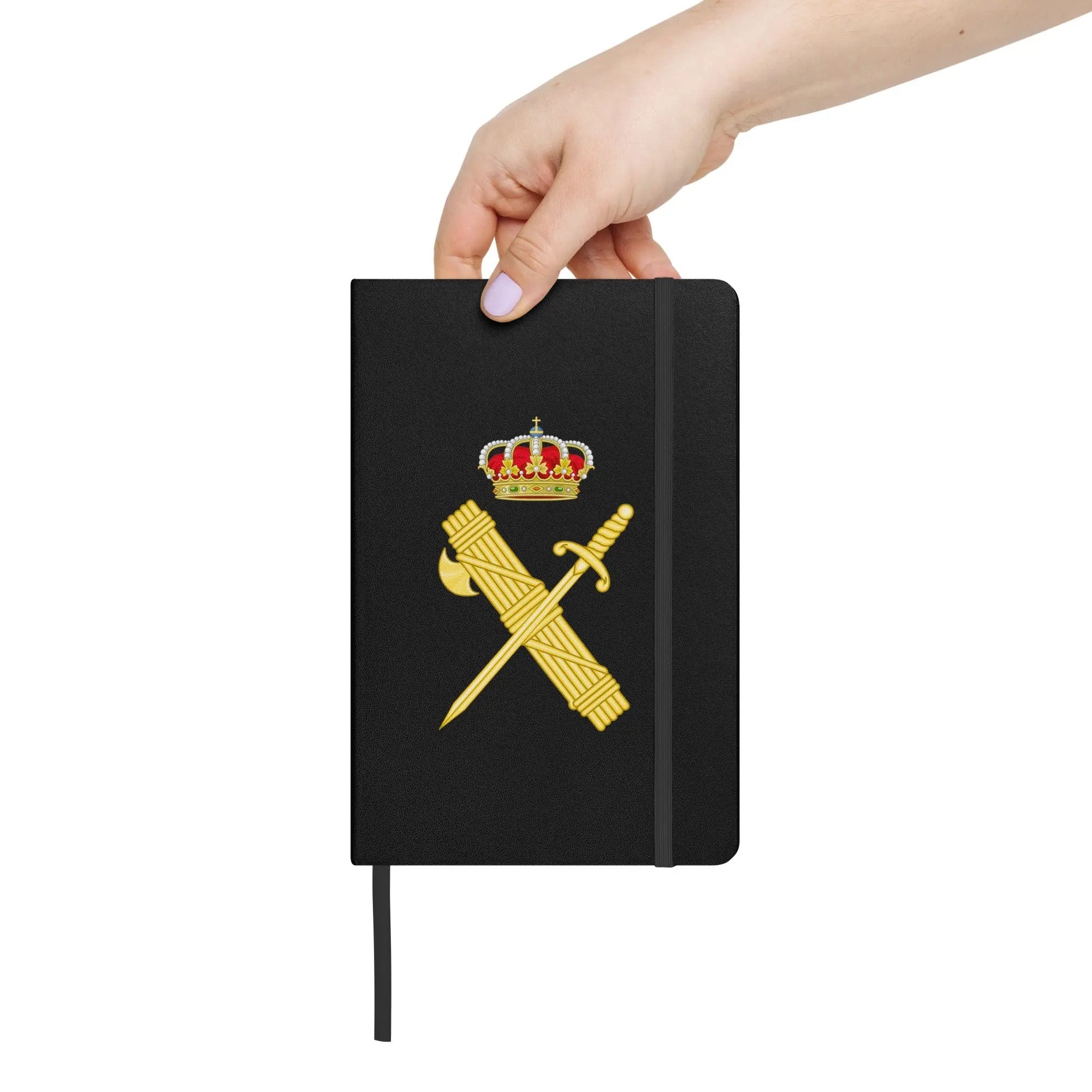 Comprar Cuaderno de tapa dura Guardia Civil La Flamenca de Borgoña Bandera España