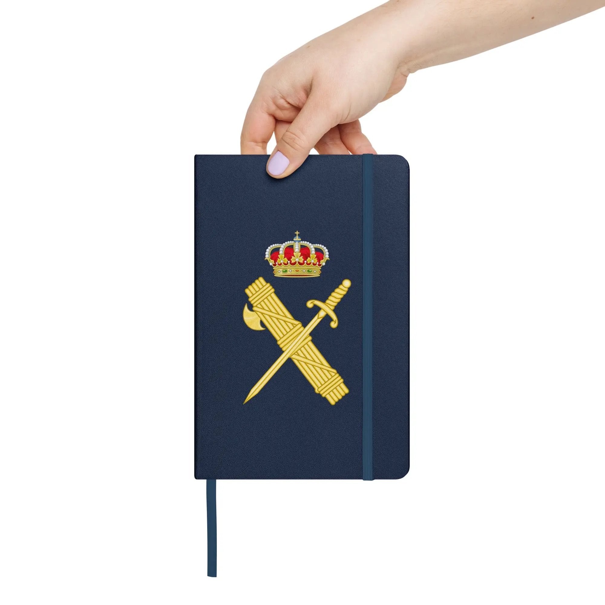 Comprar Cuaderno de tapa dura Guardia Civil La Flamenca de Borgoña Bandera España