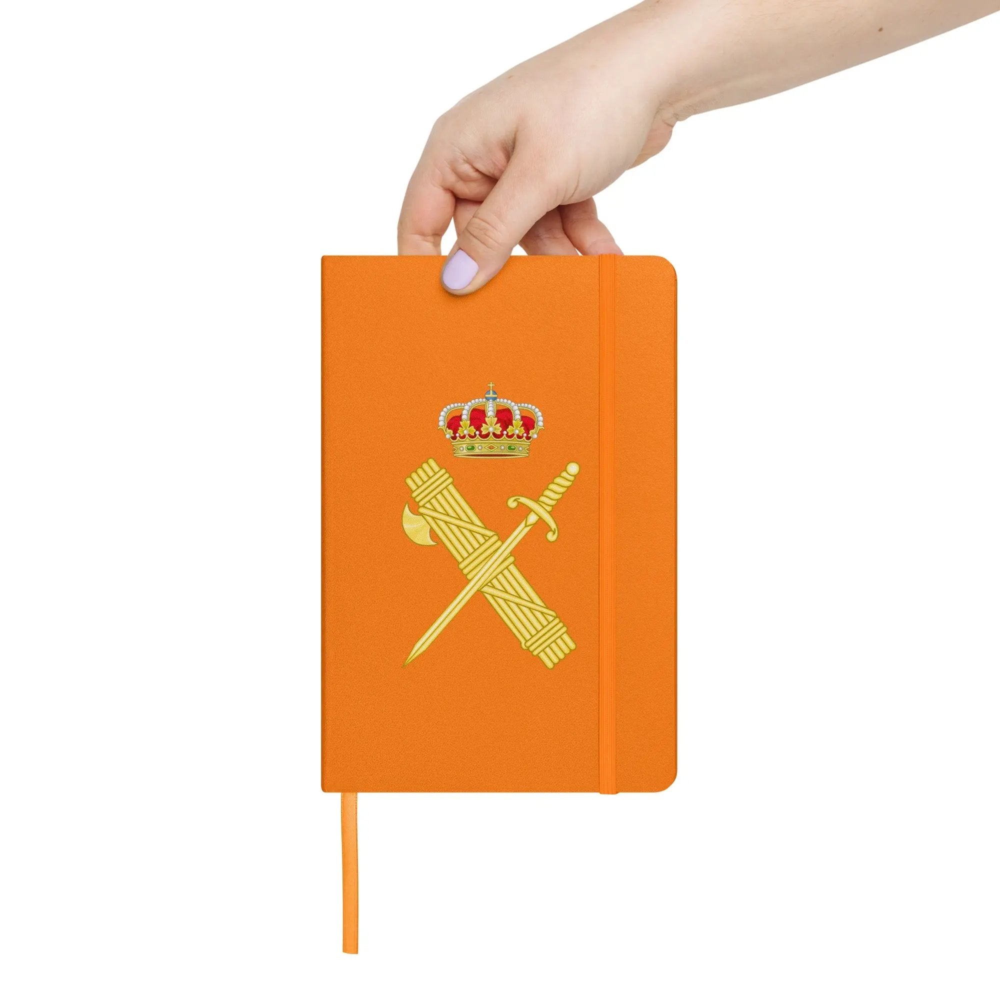 Comprar Cuaderno de tapa dura Guardia Civil La Flamenca de Borgoña Bandera España