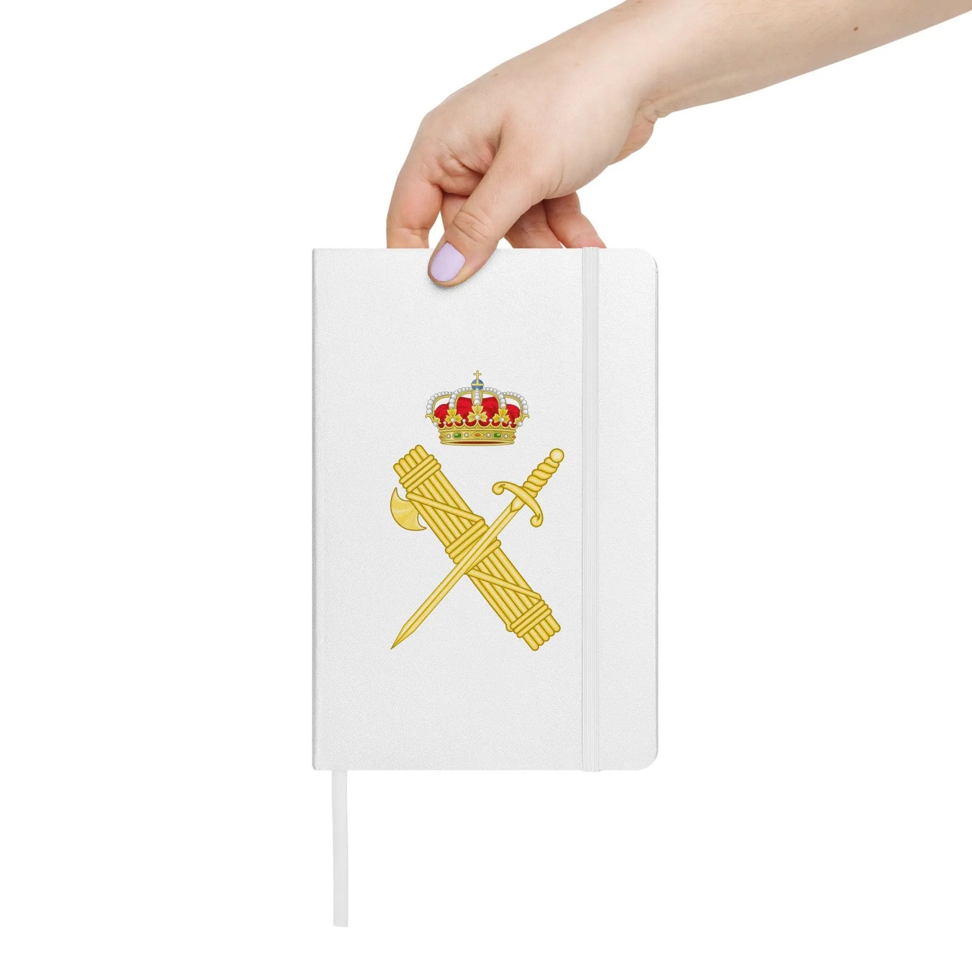 Comprar Cuaderno de tapa dura Guardia Civil La Flamenca de Borgoña Bandera España