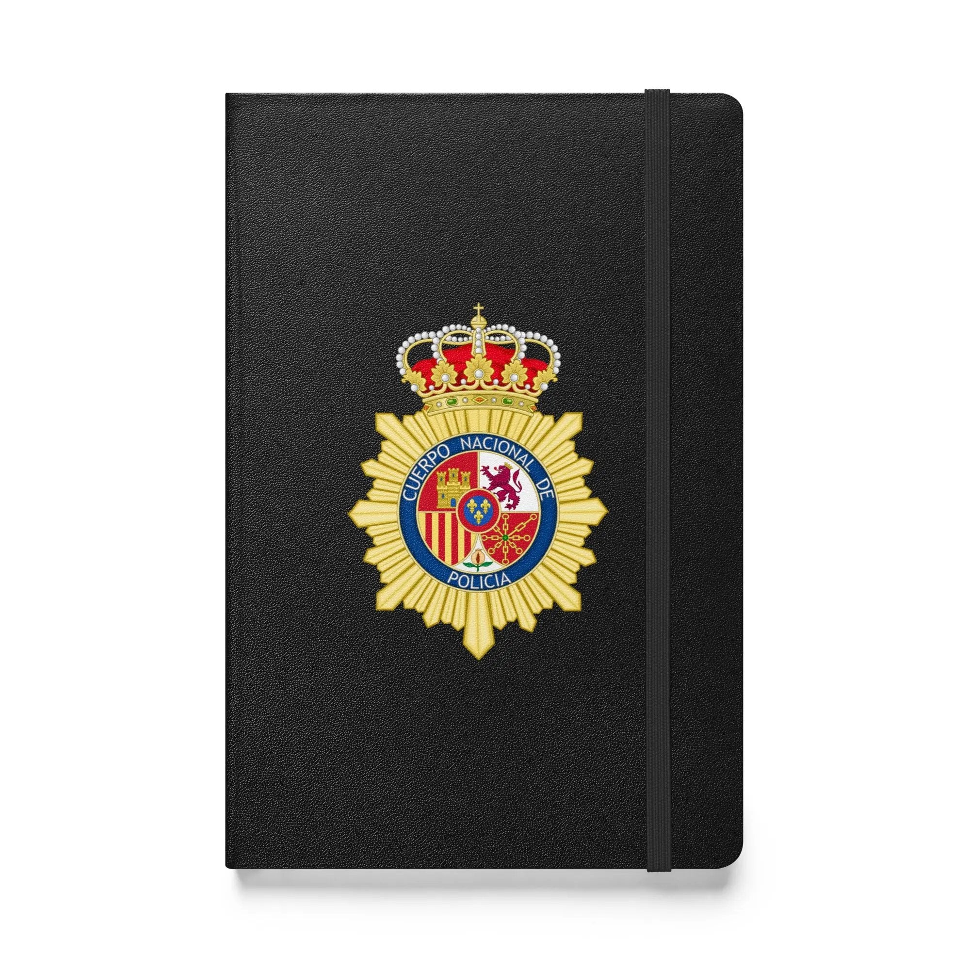 Comprar Cuaderno de tapa dura Policía Nacional La Flamenca de Borgoña Bandera España