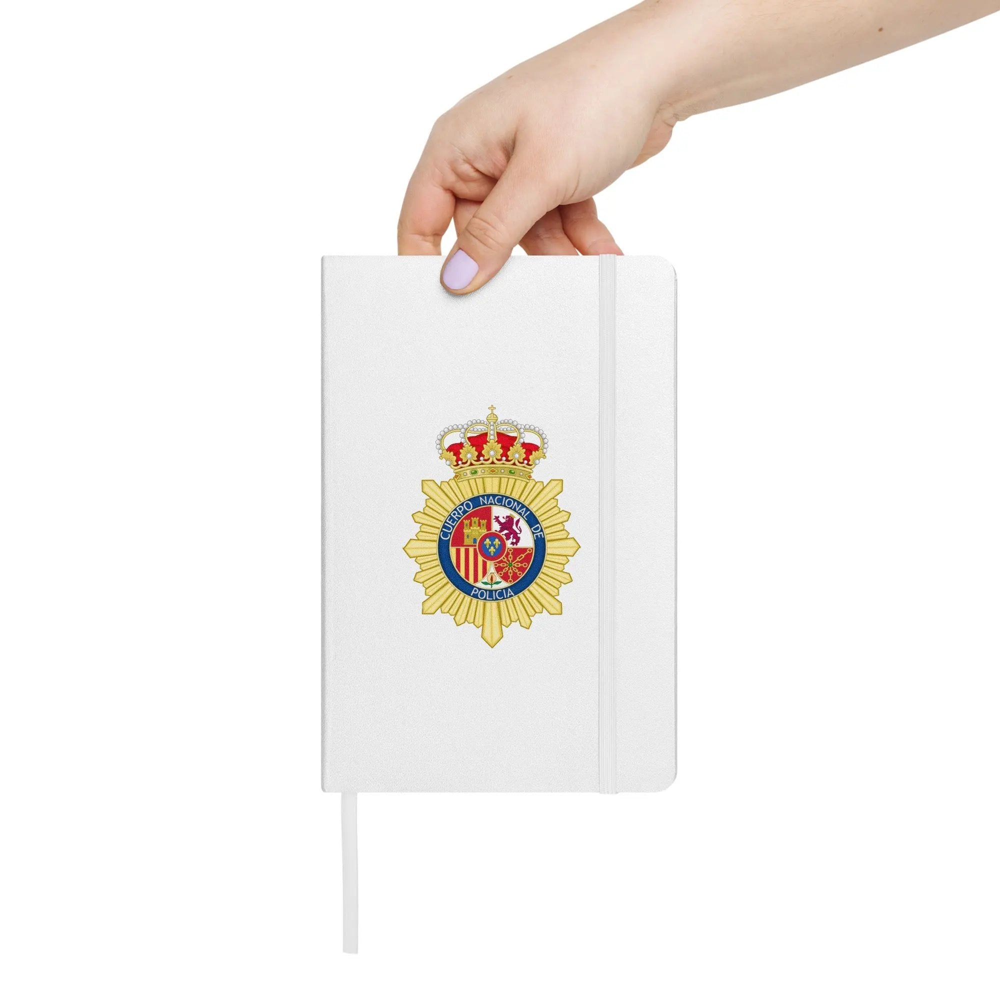 Comprar Cuaderno de tapa dura Policía Nacional La Flamenca de Borgoña Bandera España