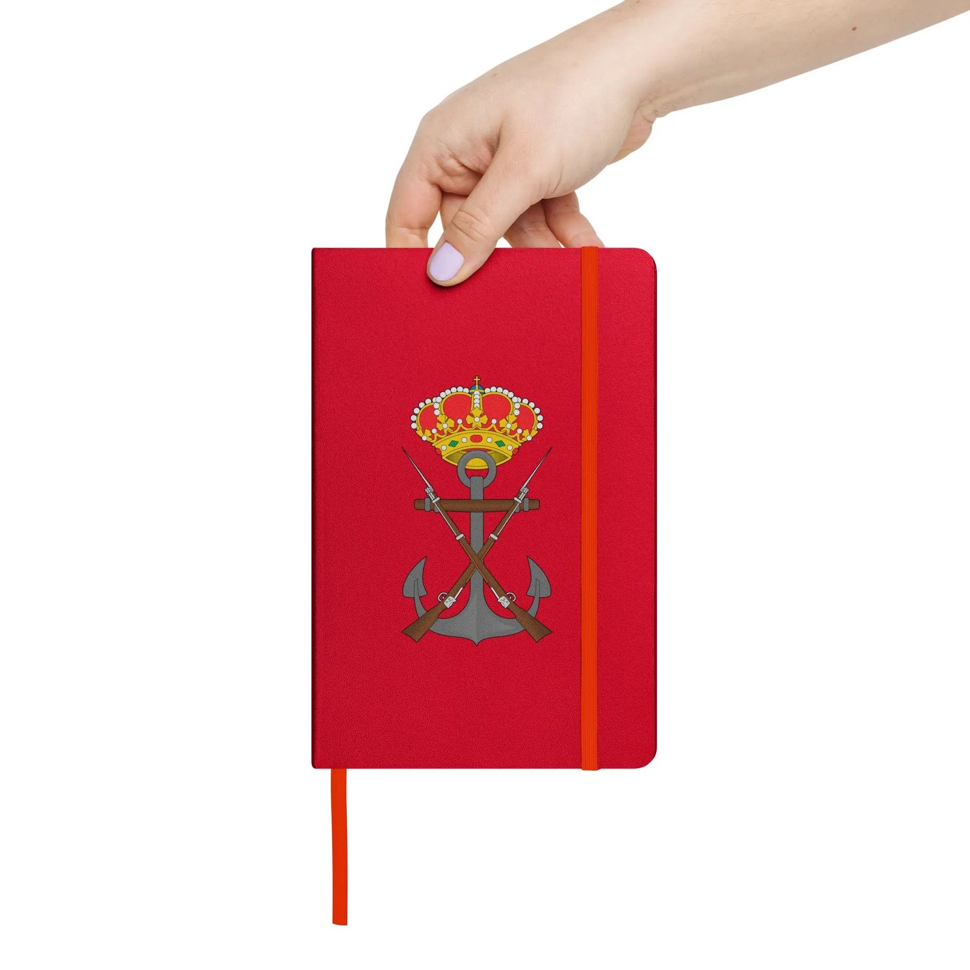 Comprar Cuaderno de tapa dura Policía Nacional La Flamenca de Borgoña Bandera España