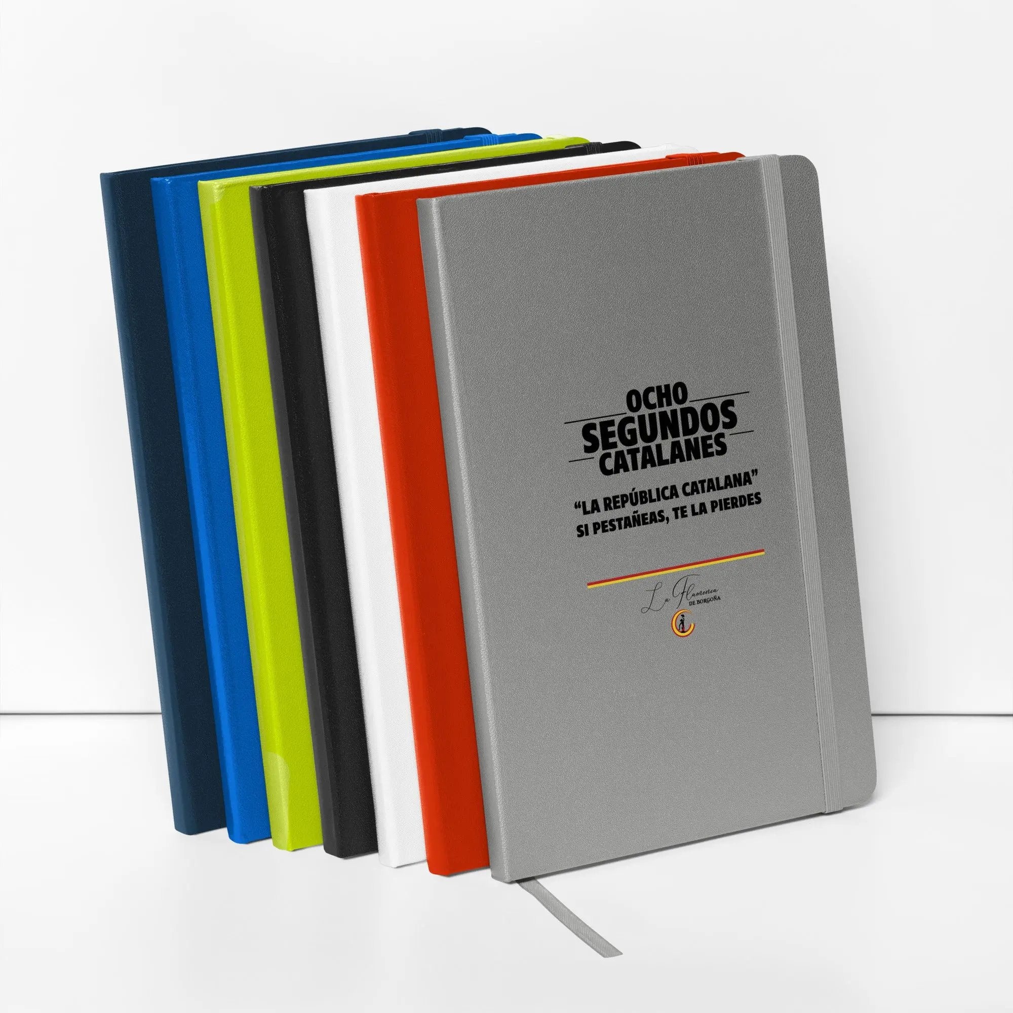 Comprar Cuaderno de tapa dura "Ocho segundos catalanes" La Flamenca de Borgoña Bandera España