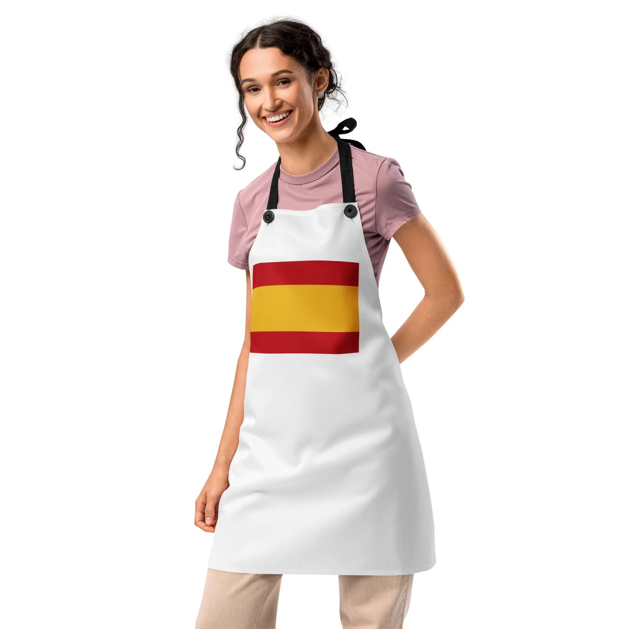 Comprar Delantal Bandera España La Flamenca de Borgoña Bandera España