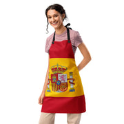 Comprar Delantal de cocina Bandera de España La Flamenca de Borgoña Bandera España