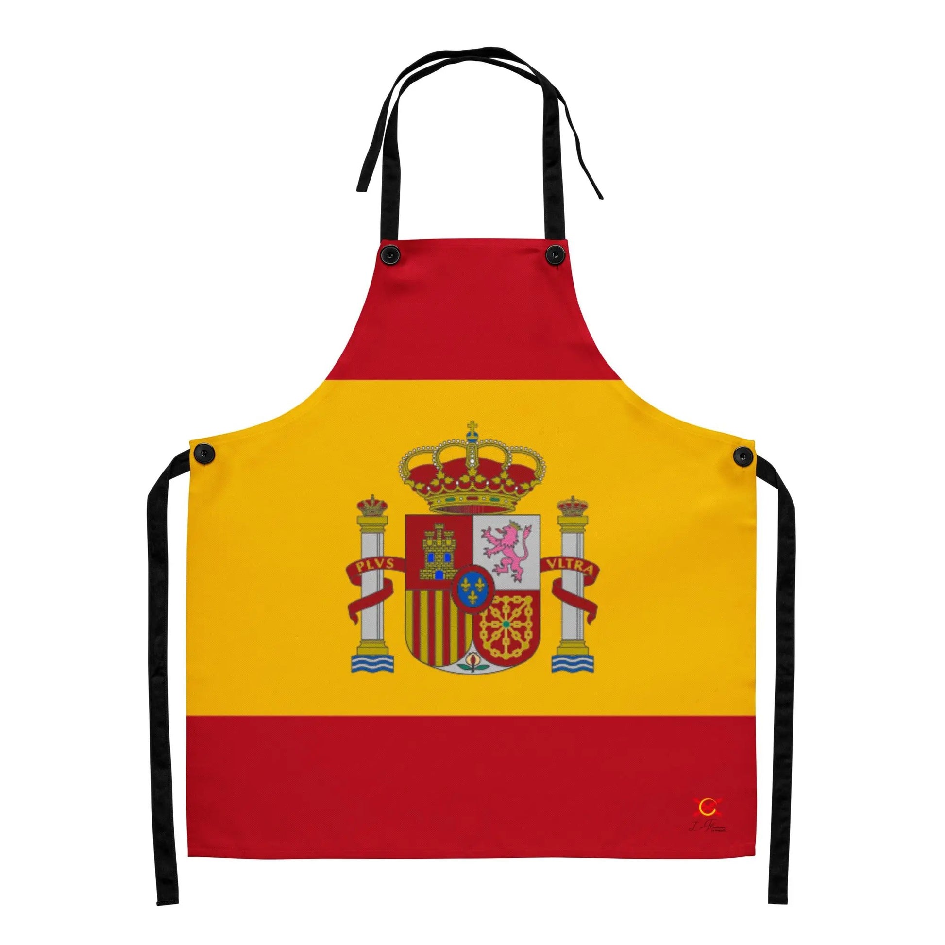 Comprar Delantal de cocina Bandera de España La Flamenca de Borgoña Bandera España