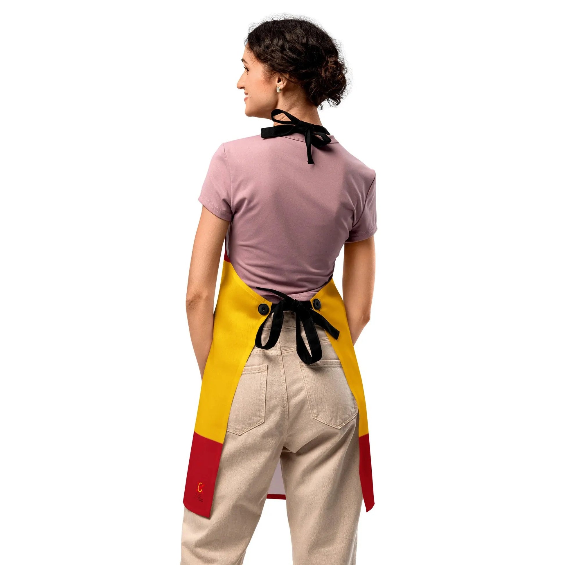 Comprar Delantal de cocina Bandera de España La Flamenca de Borgoña Bandera España