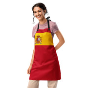 Comprar Delantal de cocina Bandera de España La Flamenca de Borgoña Bandera España