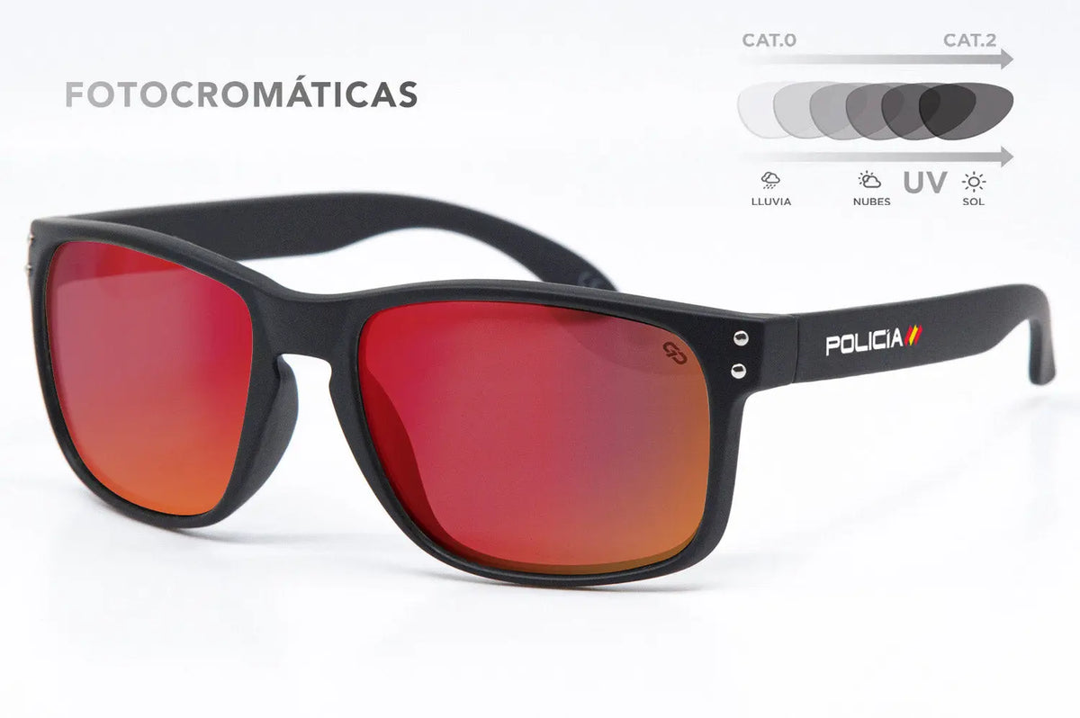 Comprar FOX EVO CNP FOTOCROMÁTICA POLARIZADA CON ESPEJO ROJO La Flamenca de Borgoña Bandera España