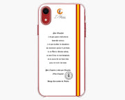 Comprar Funda carcasa móvil Brindis Tercios (iPhone XR) Bandera España La Flamenca de Borgoña Patricia Muñoz VOX