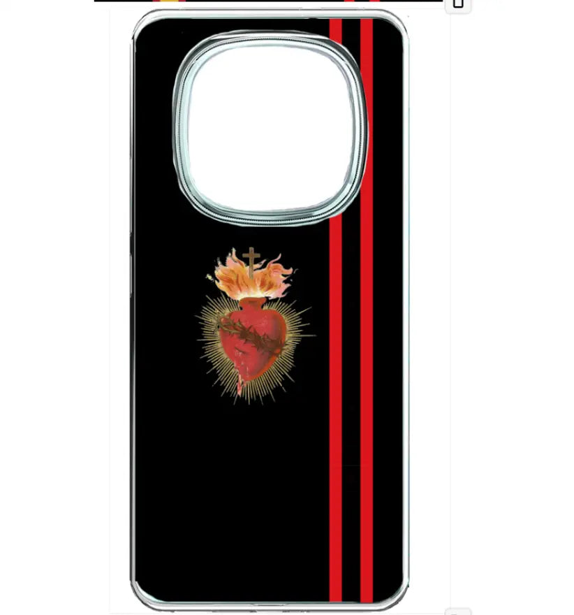 Comprar Funda carcasa móvil Falange Española de las Jons y Sagrado Corazón de Jesús (Para Todos los Modelos) La Flamenca de Borgoña Bandera España
