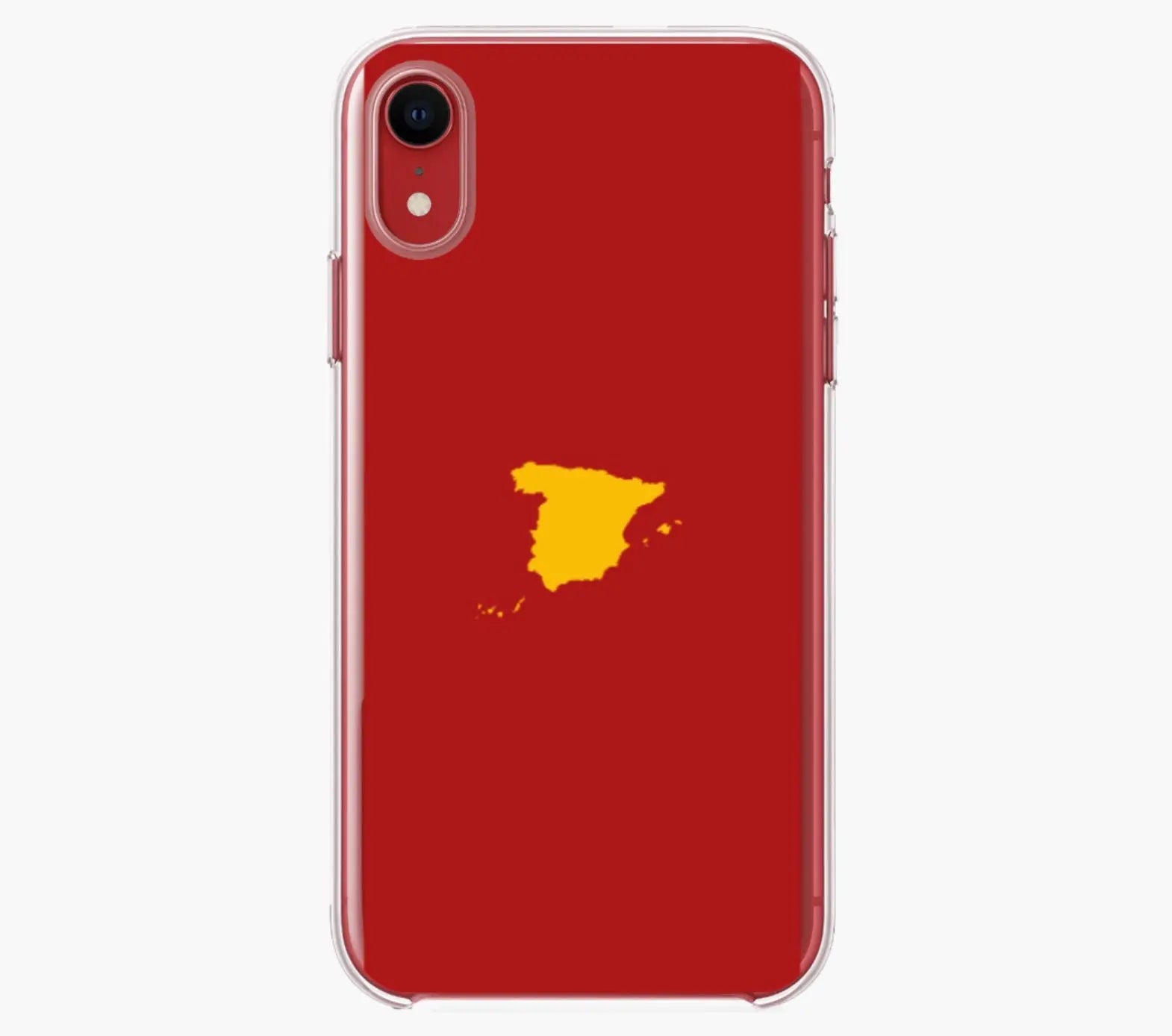 Comprar Funda carcasa móvil Mapa España (iPhone XR) Bandera España La Flamenca de Borgoña Patricia Muñoz VOX