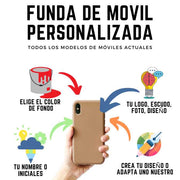 Comprar Funda carcasa móvil Personalizada (Para todos los modelos) Bandera España La Flamenca de Borgoña Patricia Muñoz VOX