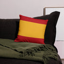 Comprar Funda de cojín premium Bandera España La Flamenca de Borgoña Bandera España