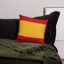 Comprar Funda de cojín premium Bandera España La Flamenca de Borgoña Bandera España