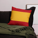 Comprar Funda de cojín premium Bandera España La Flamenca de Borgoña Bandera España
