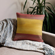 Comprar Funda de cojín premium Bandera España envejecida La Flamenca de Borgoña Bandera España