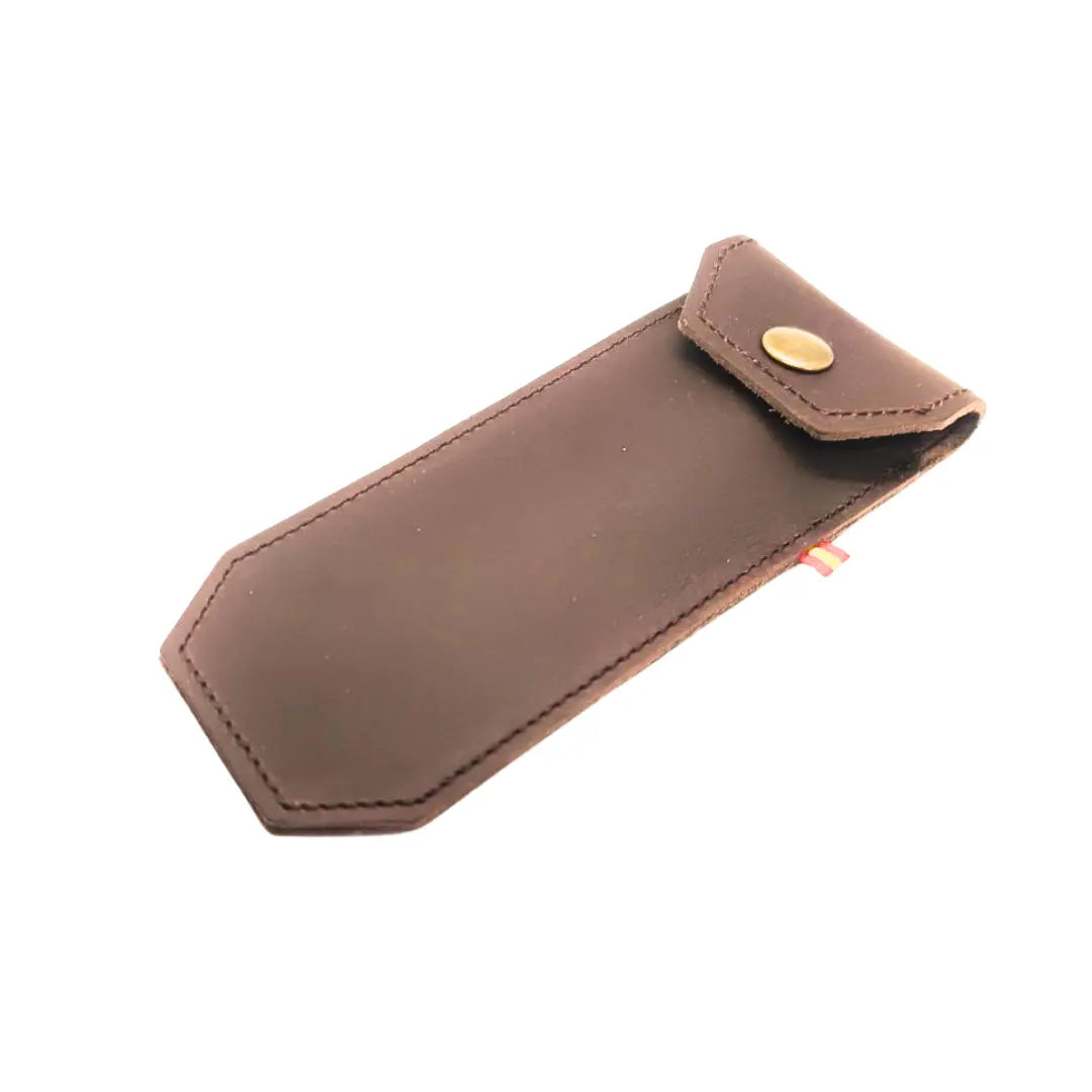 Comprar Funda de cuero para navaja de caza con Bandera de España La Flamenca de Borgoña Bandera España