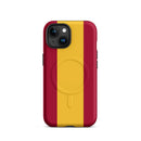Comprar Funda dura para iPhone® MagSafe® Bandera de España La Flamenca de Borgoña Bandera España