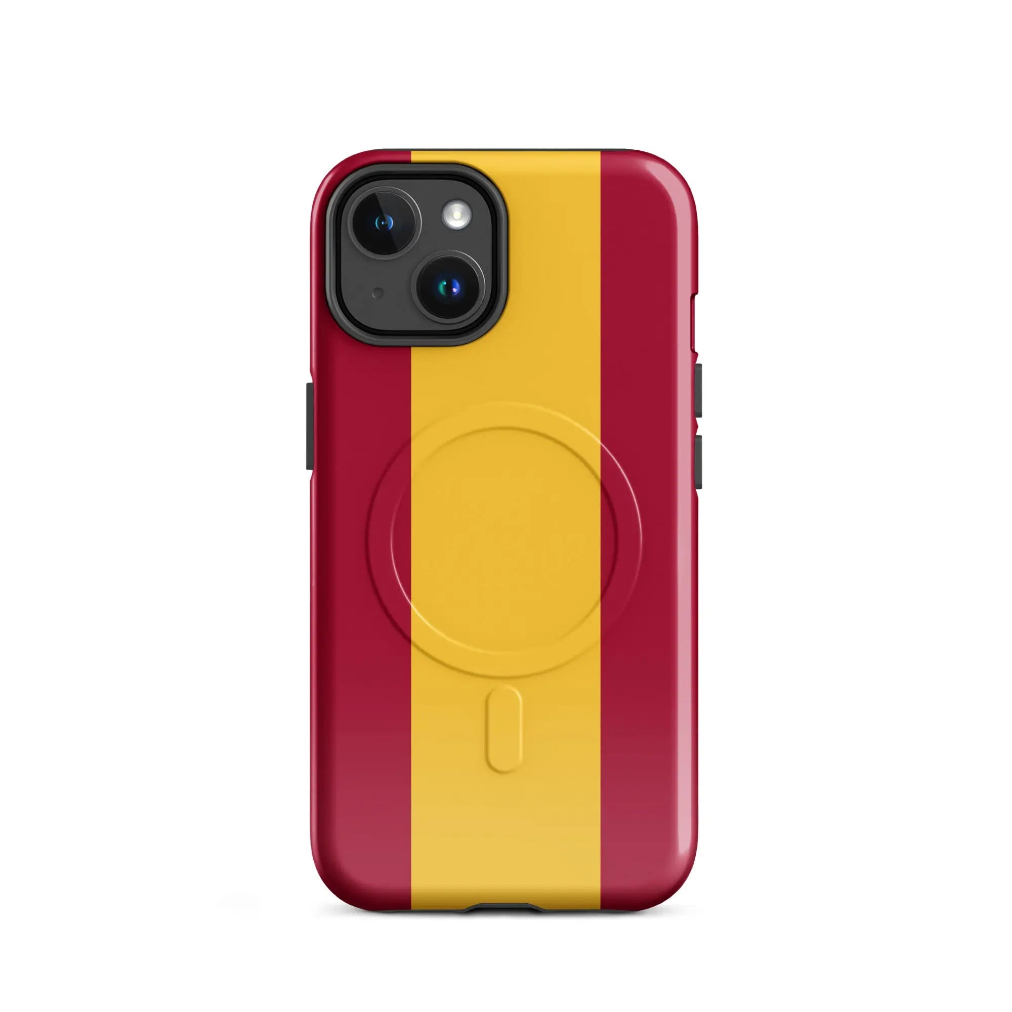 Comprar Funda dura para iPhone® MagSafe® Bandera de España Bandera España La Flamenca de Borgoña Patricia Muñoz VOX