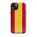 Comprar Funda dura para iPhone® MagSafe® Bandera de España La Flamenca de Borgoña Bandera España