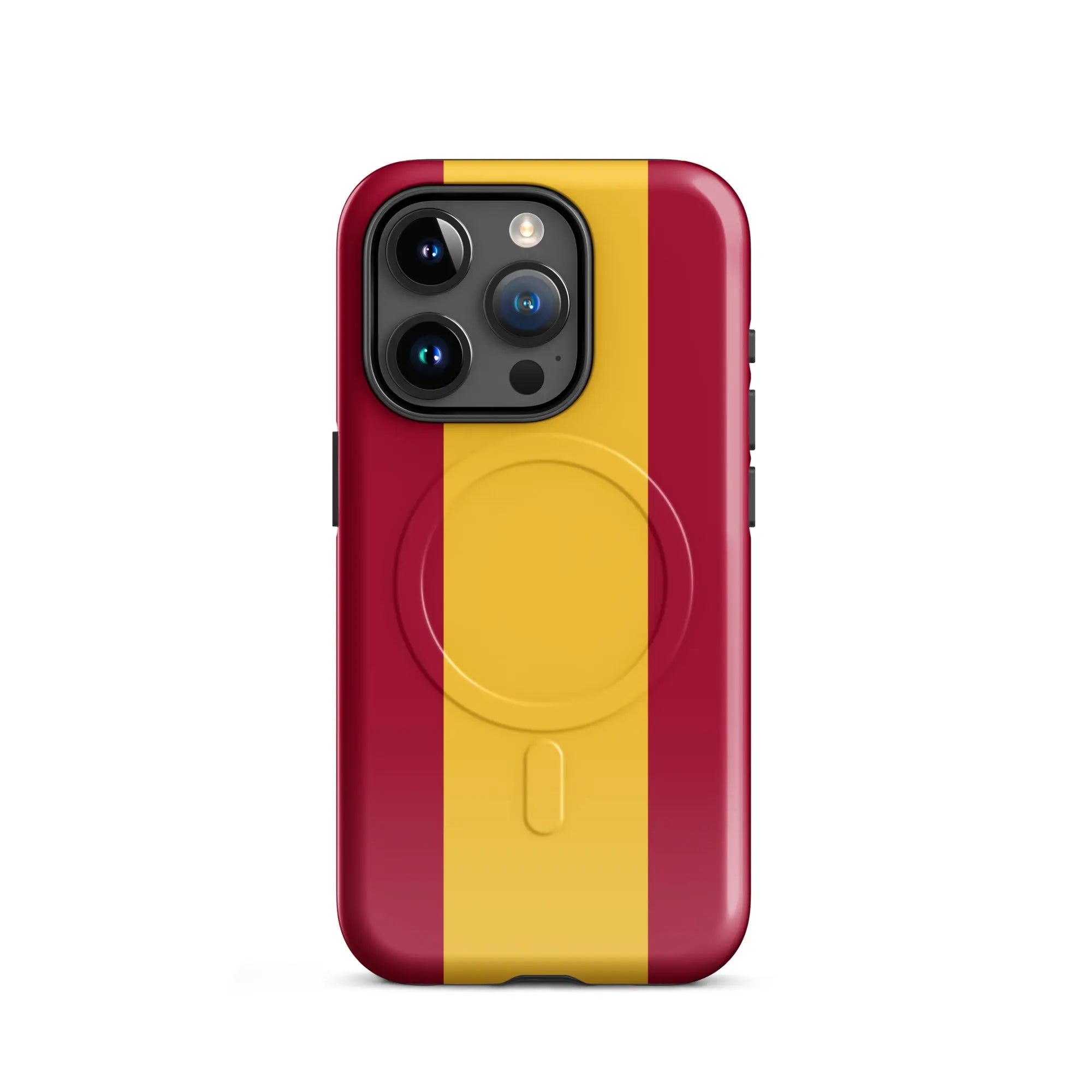 Comprar Funda dura para iPhone® MagSafe® Bandera de España Bandera España La Flamenca de Borgoña Patricia Muñoz VOX