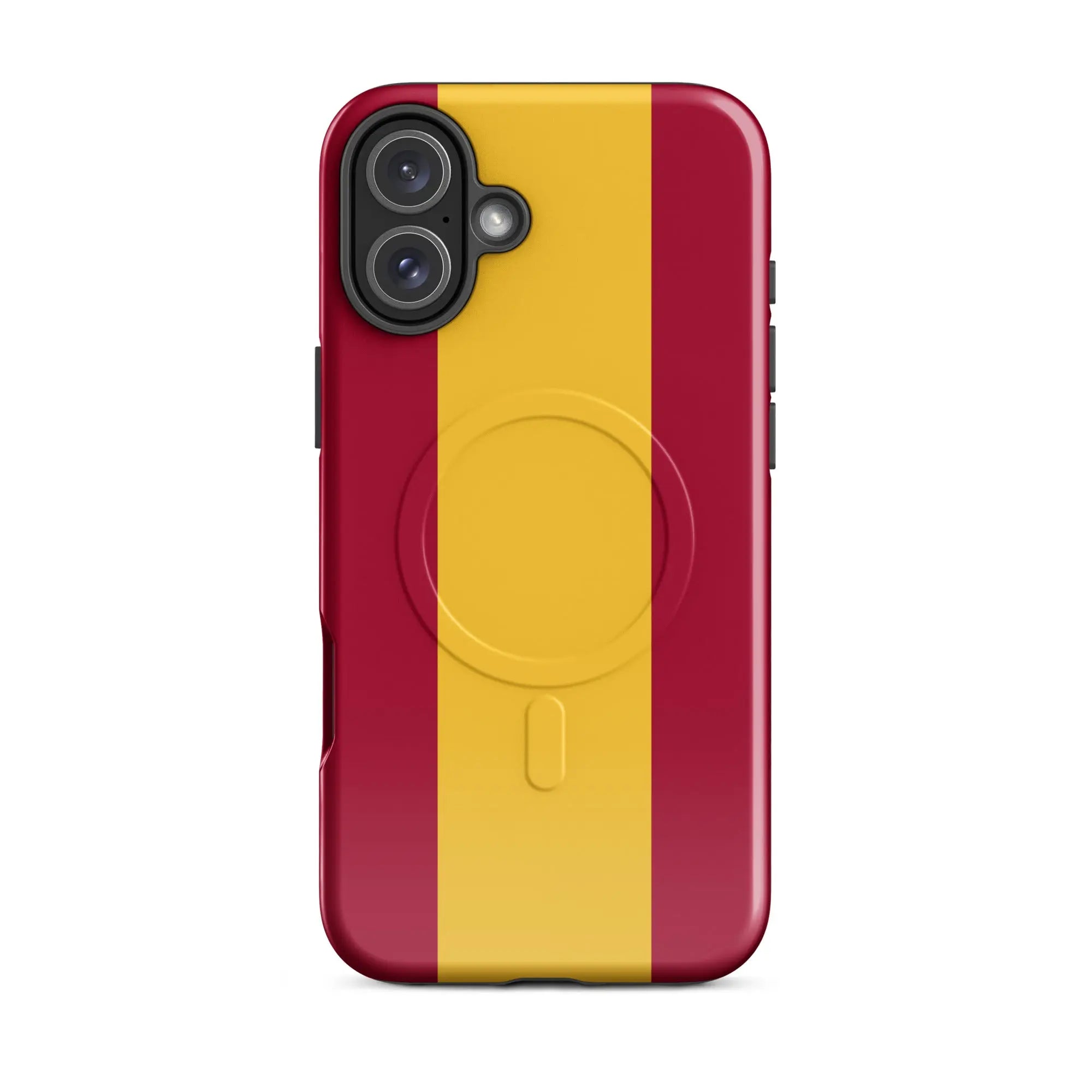 Comprar Funda dura para iPhone® MagSafe® Bandera de España Bandera España La Flamenca de Borgoña Patricia Muñoz VOX