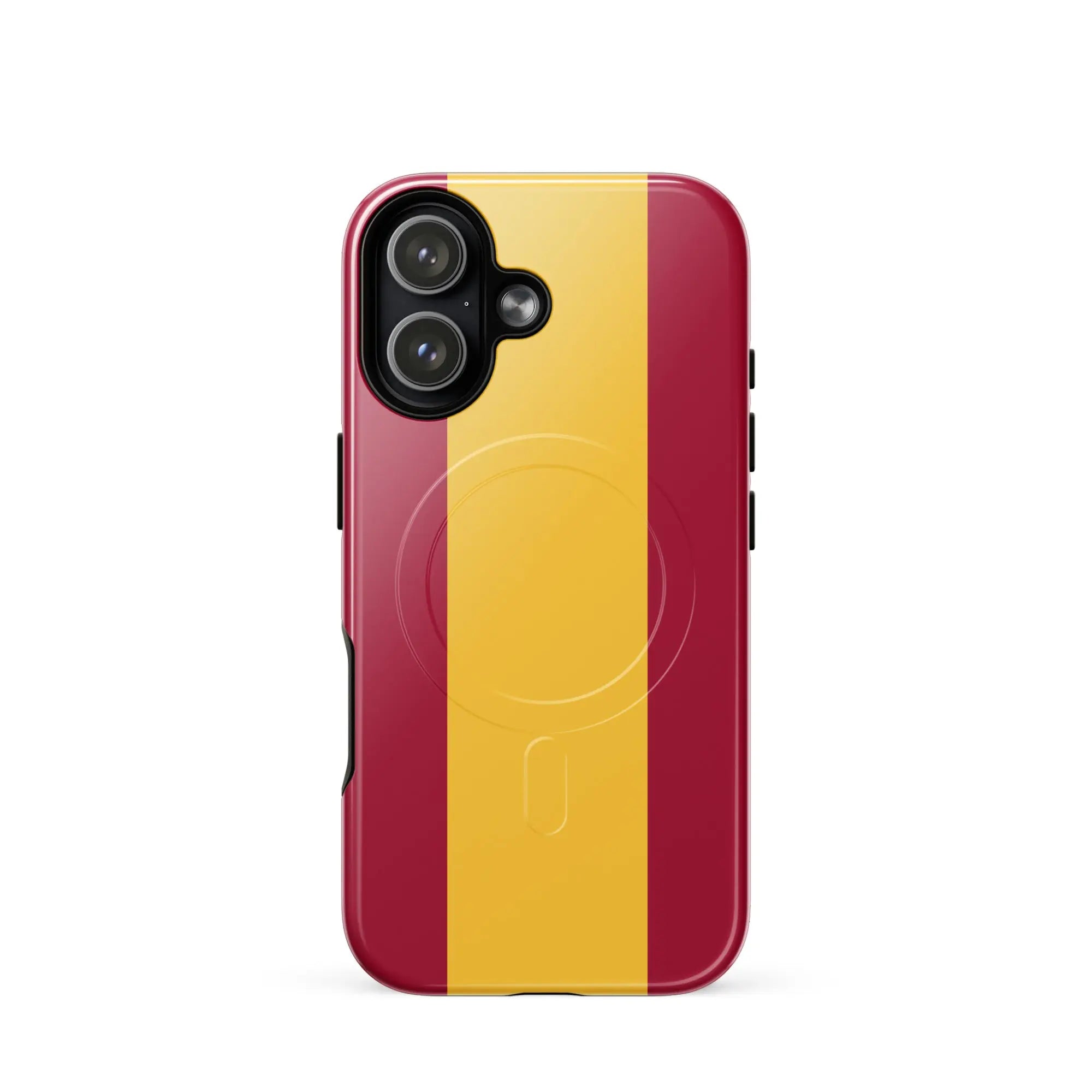 Comprar Funda dura para iPhone® MagSafe® Bandera de España Bandera España La Flamenca de Borgoña Patricia Muñoz VOX