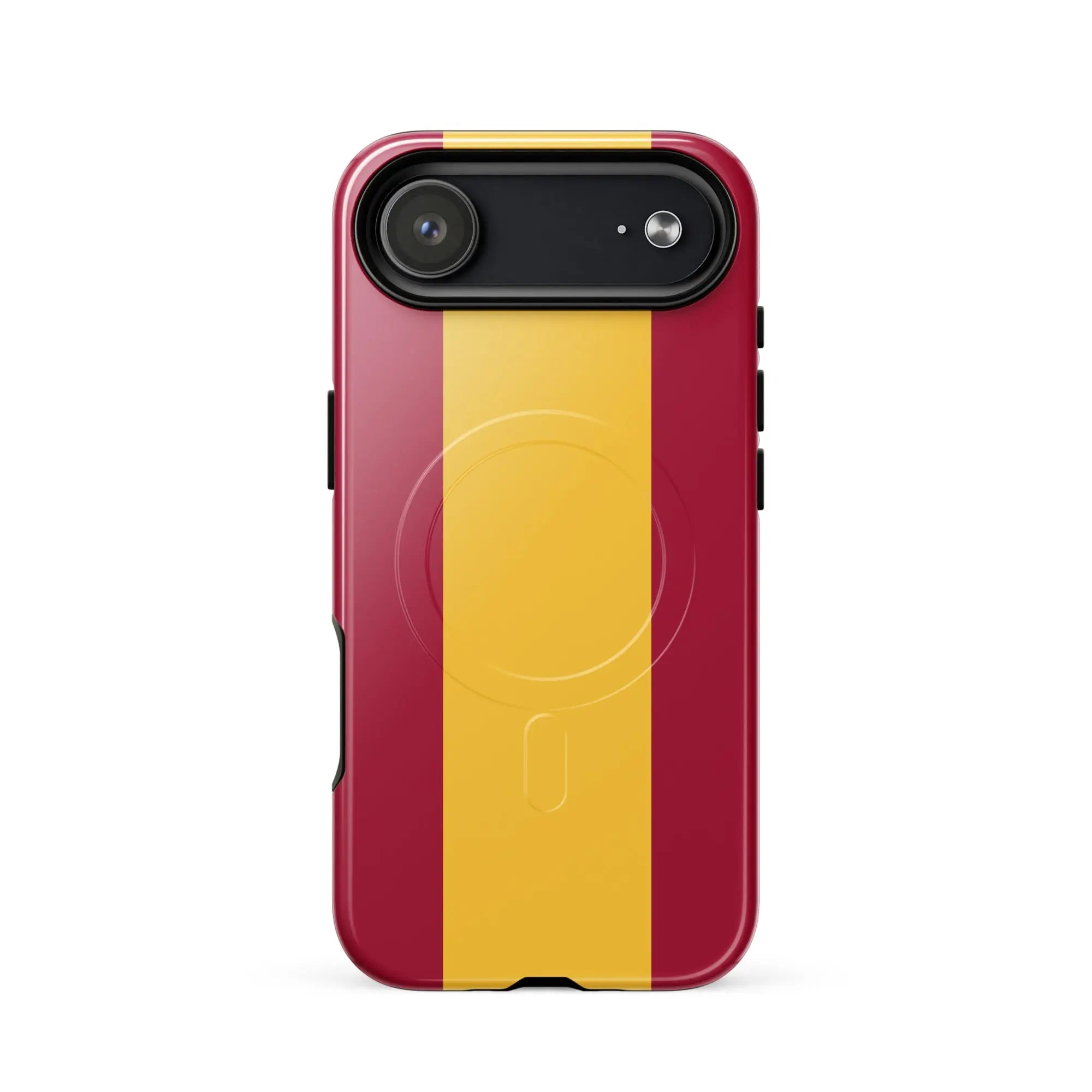 Comprar Funda dura para iPhone® MagSafe® Bandera de España Bandera España La Flamenca de Borgoña Patricia Muñoz VOX