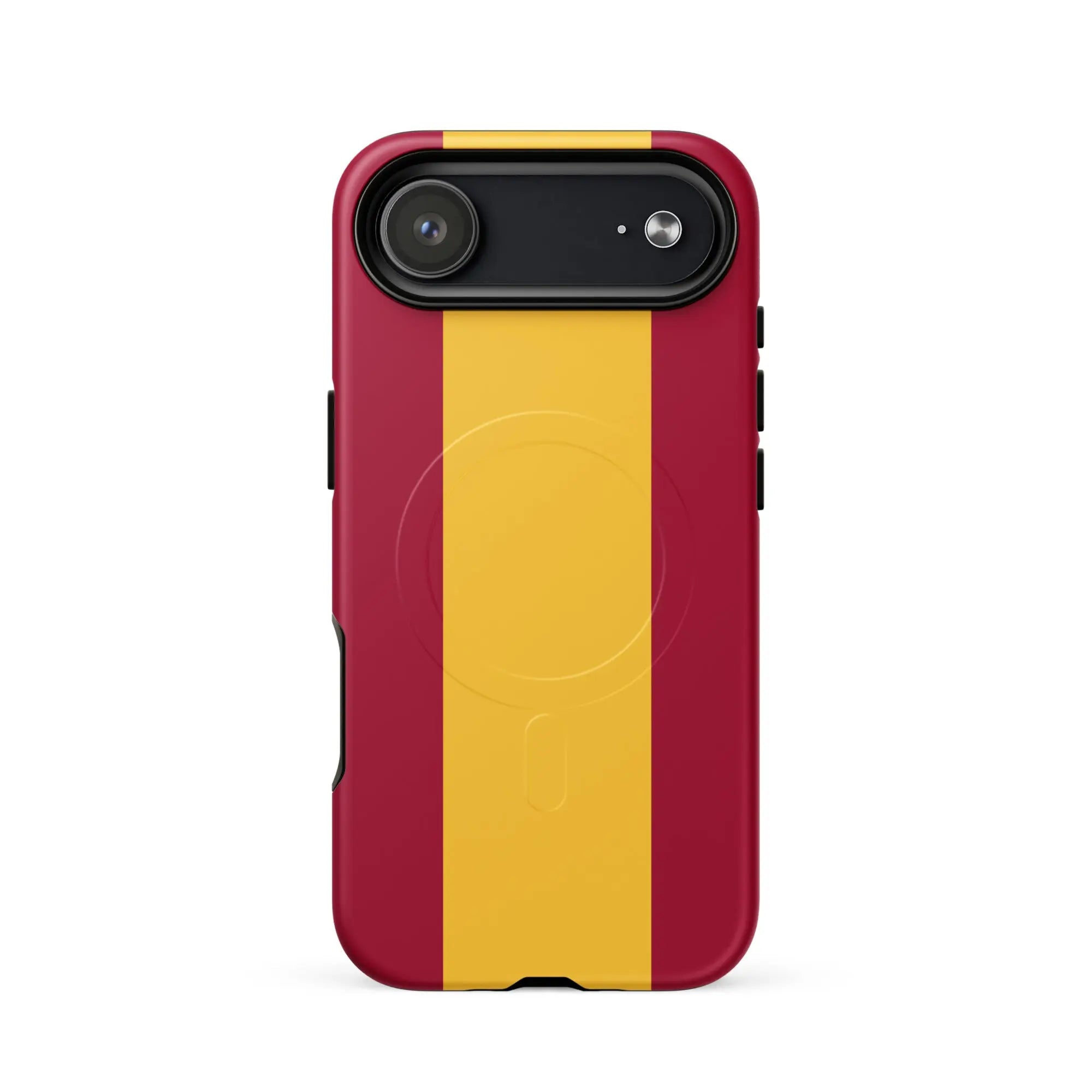 Comprar Funda dura para iPhone® MagSafe® Bandera de España Bandera España La Flamenca de Borgoña Patricia Muñoz VOX