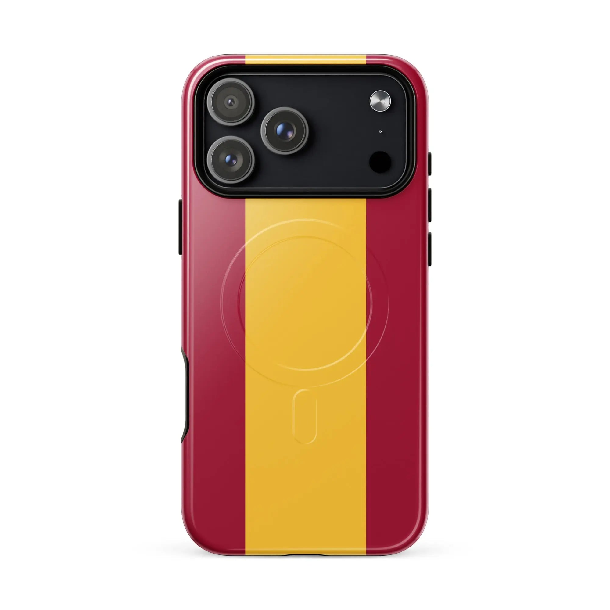 Comprar Funda dura para iPhone® MagSafe® Bandera de España La Flamenca de Borgoña Bandera España
