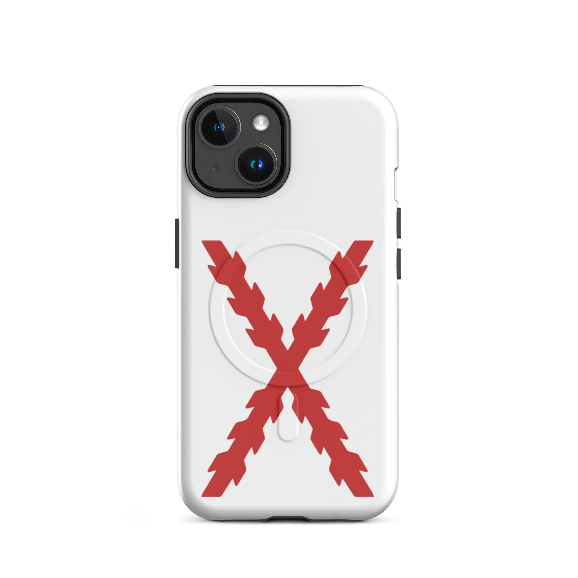 Comprar Funda dura para iPhone® MagSafe® Cruz de Borgoña Bandera España La Flamenca de Borgoña Patricia Muñoz VOX