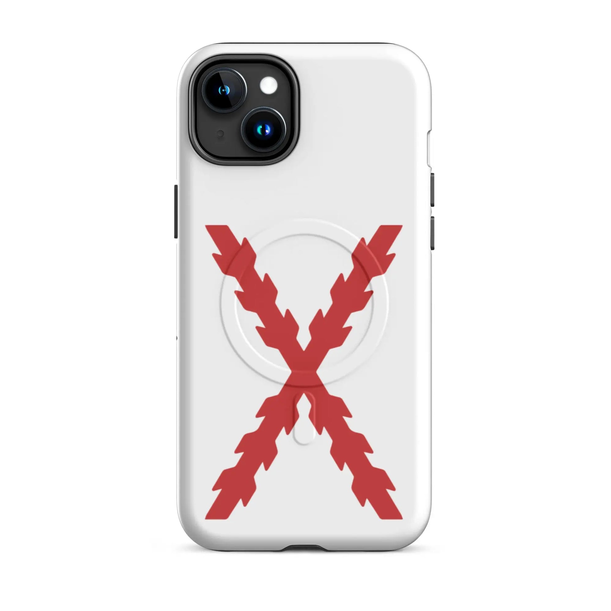 Comprar Funda dura para iPhone® MagSafe® Cruz de Borgoña Bandera España La Flamenca de Borgoña Patricia Muñoz VOX