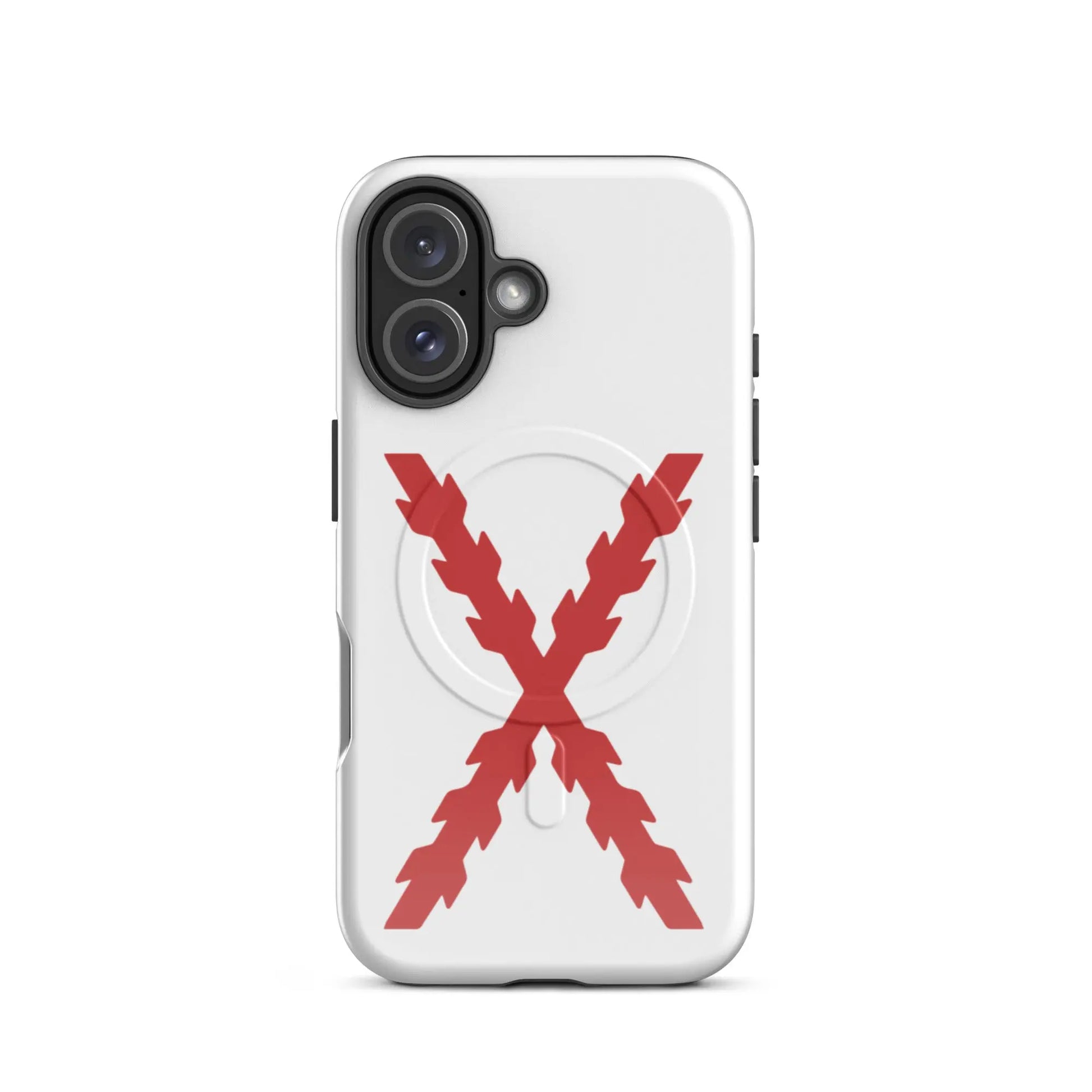 Comprar Funda dura para iPhone® MagSafe® Cruz de Borgoña Bandera España La Flamenca de Borgoña Patricia Muñoz VOX