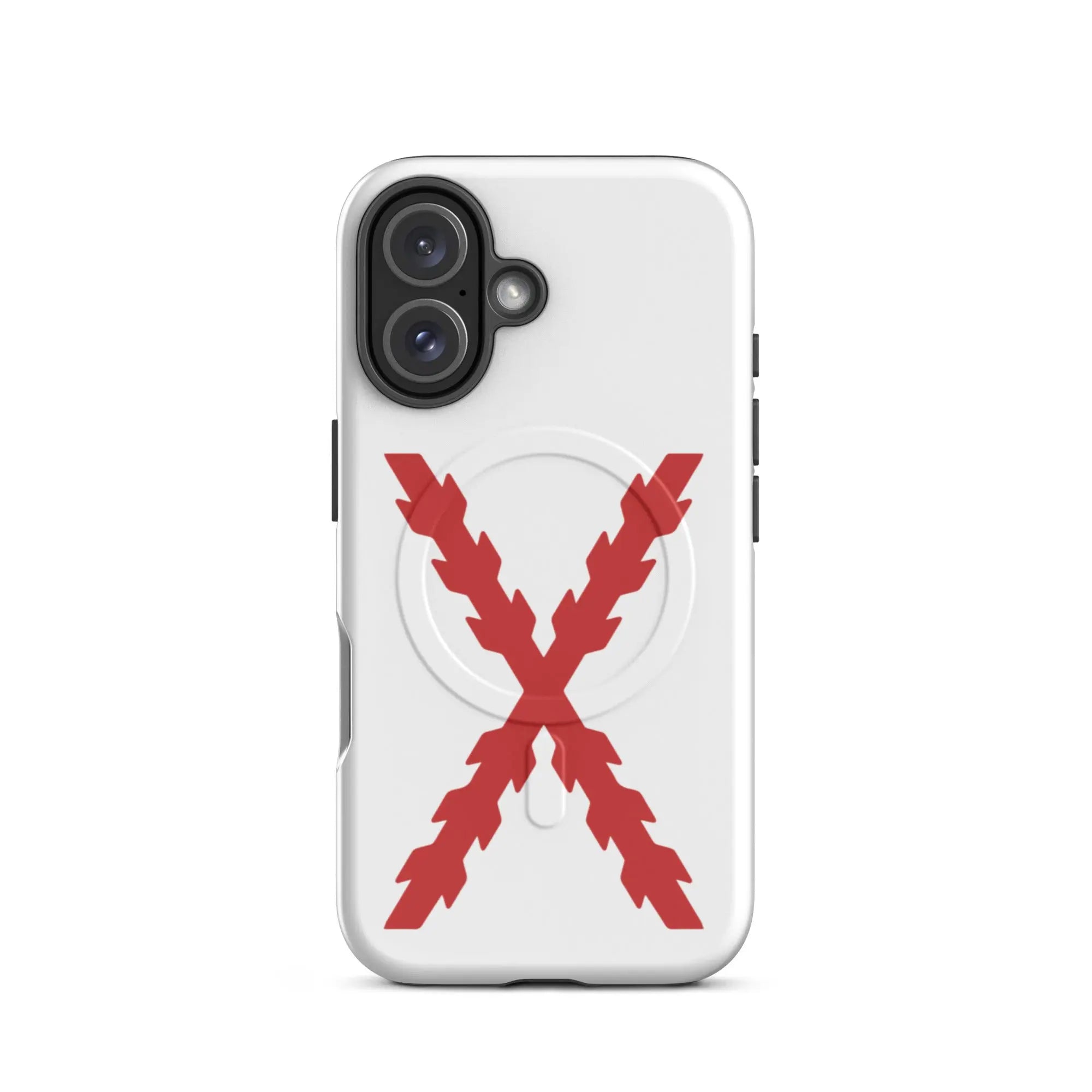 Comprar Funda dura para iPhone® MagSafe® Cruz de Borgoña Bandera España La Flamenca de Borgoña Patricia Muñoz VOX