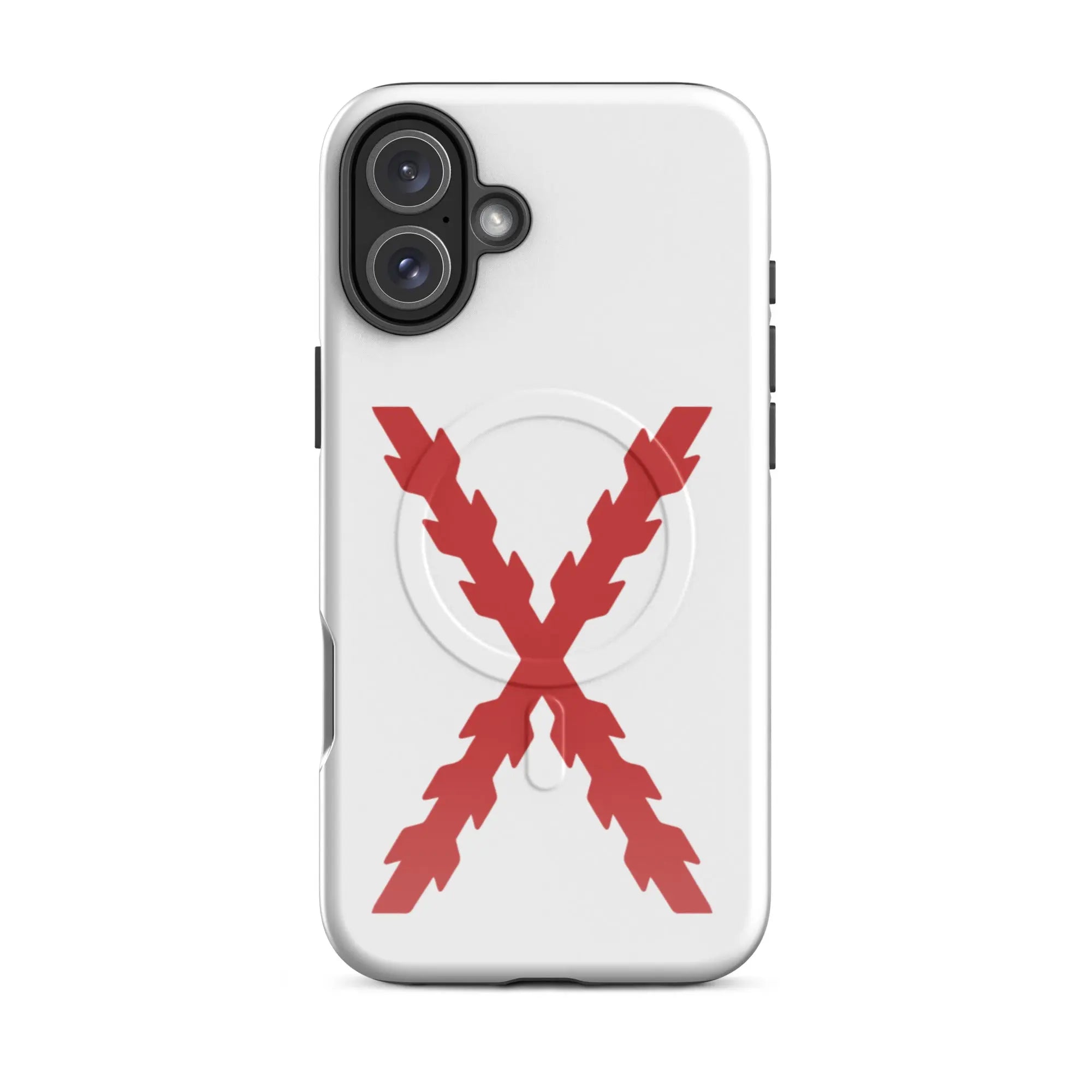 Comprar Funda dura para iPhone® MagSafe® Cruz de Borgoña Bandera España La Flamenca de Borgoña Patricia Muñoz VOX