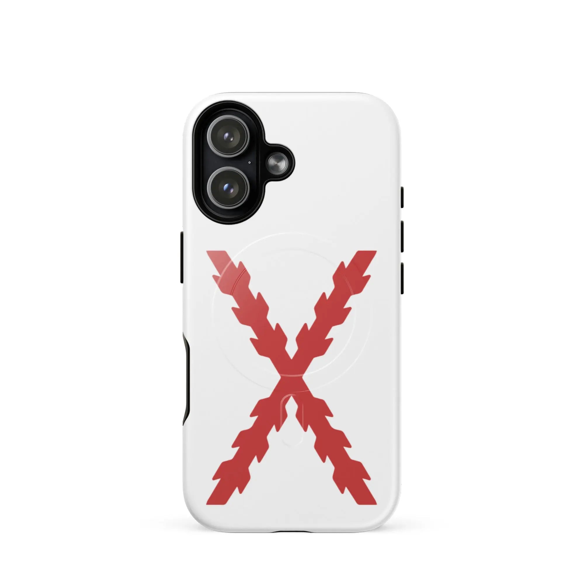 Comprar Funda dura para iPhone® MagSafe® Cruz de Borgoña Bandera España La Flamenca de Borgoña Patricia Muñoz VOX