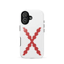 Comprar Funda dura para iPhone® MagSafe® Cruz de Borgoña La Flamenca de Borgoña Bandera España