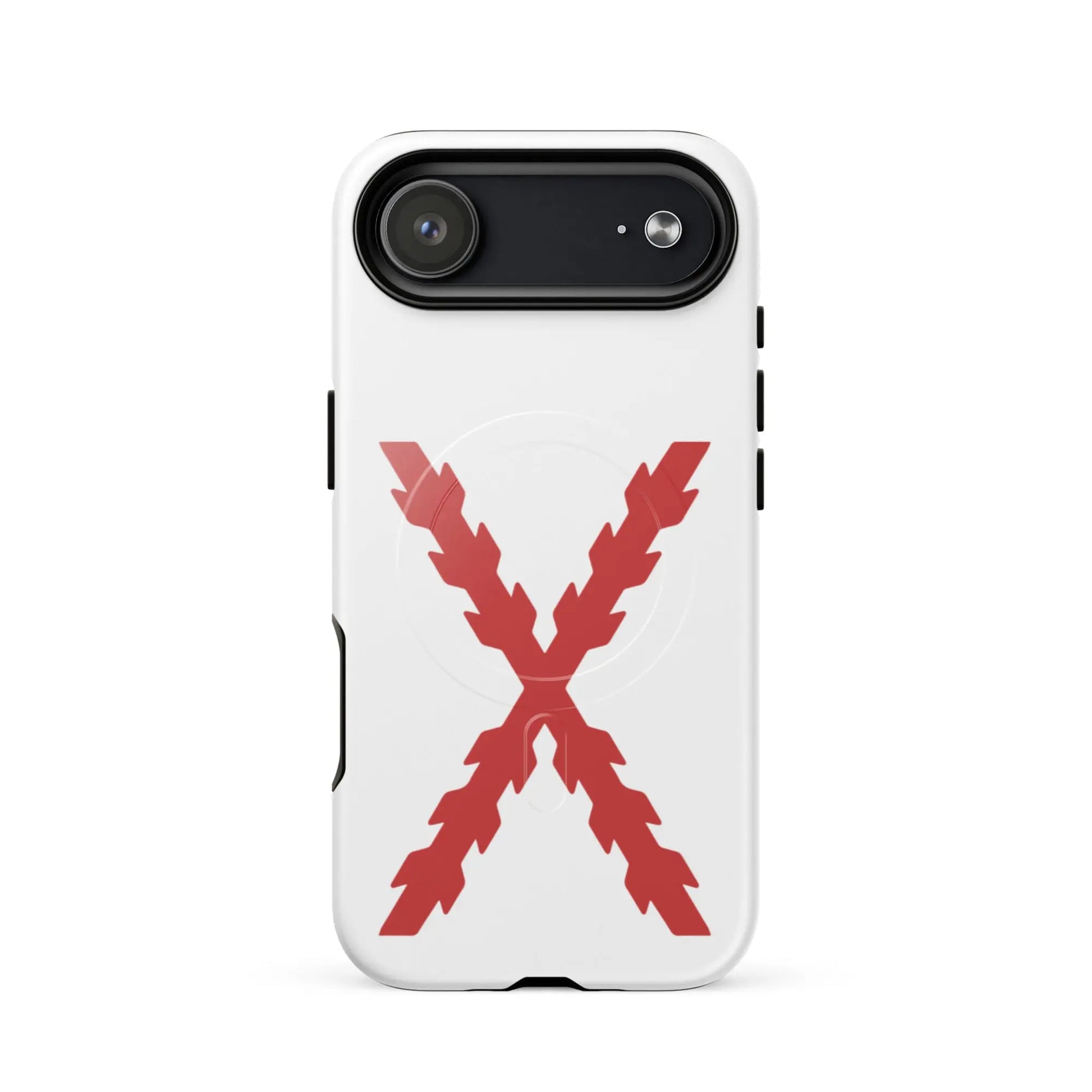 Comprar Funda dura para iPhone® MagSafe® Cruz de Borgoña Bandera España La Flamenca de Borgoña Patricia Muñoz VOX