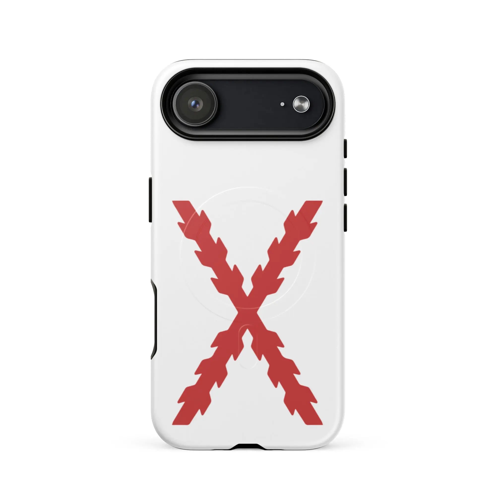 Comprar Funda dura para iPhone® MagSafe® Cruz de Borgoña Bandera España La Flamenca de Borgoña Patricia Muñoz VOX