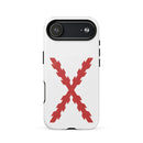 Comprar Funda dura para iPhone® MagSafe® Cruz de Borgoña La Flamenca de Borgoña Bandera España