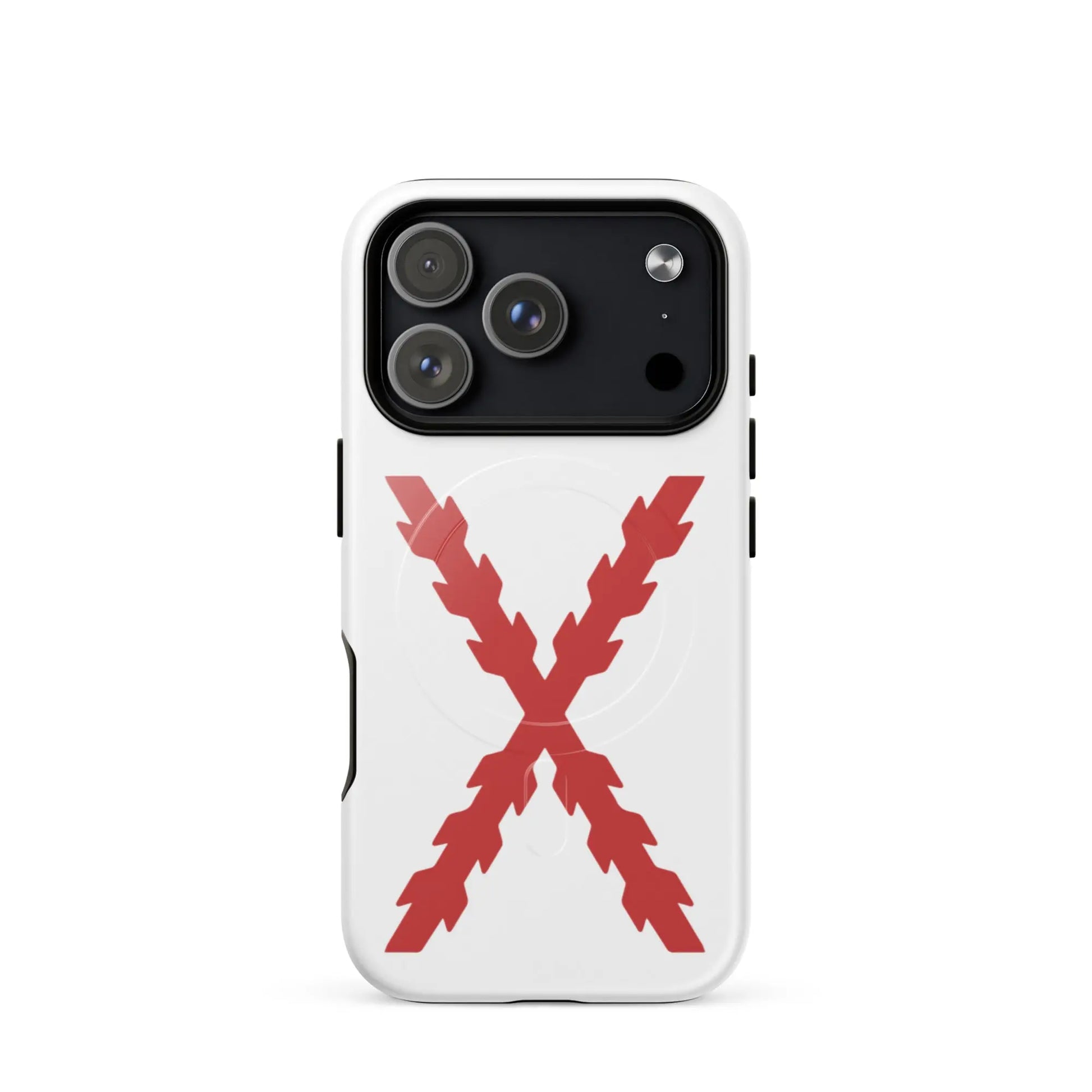 Comprar Funda dura para iPhone® MagSafe® Cruz de Borgoña Bandera España La Flamenca de Borgoña Patricia Muñoz VOX