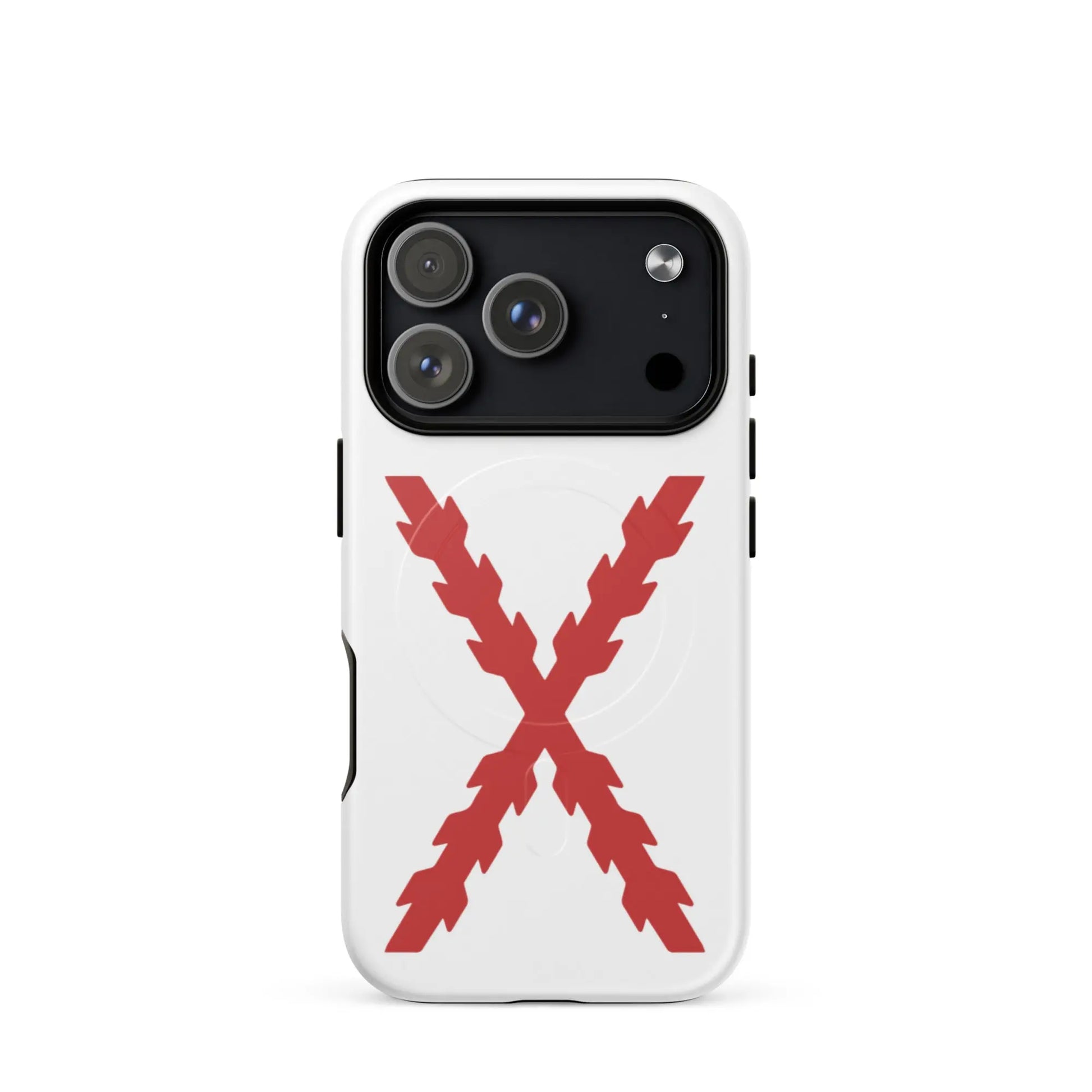 Comprar Funda dura para iPhone® MagSafe® Cruz de Borgoña Bandera España La Flamenca de Borgoña Patricia Muñoz VOX