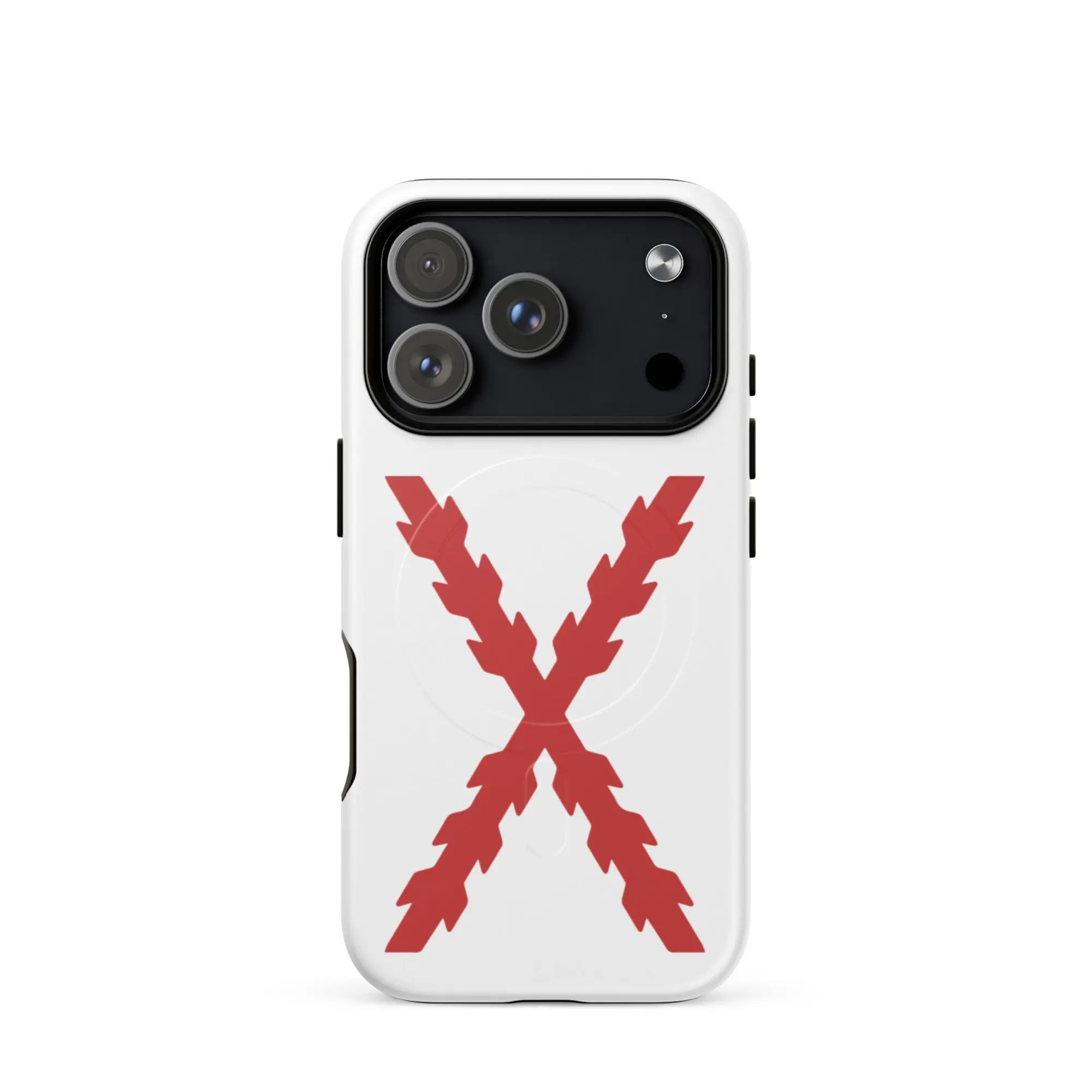 Comprar Funda dura para iPhone® MagSafe® Cruz de Borgoña Bandera España La Flamenca de Borgoña Patricia Muñoz VOX