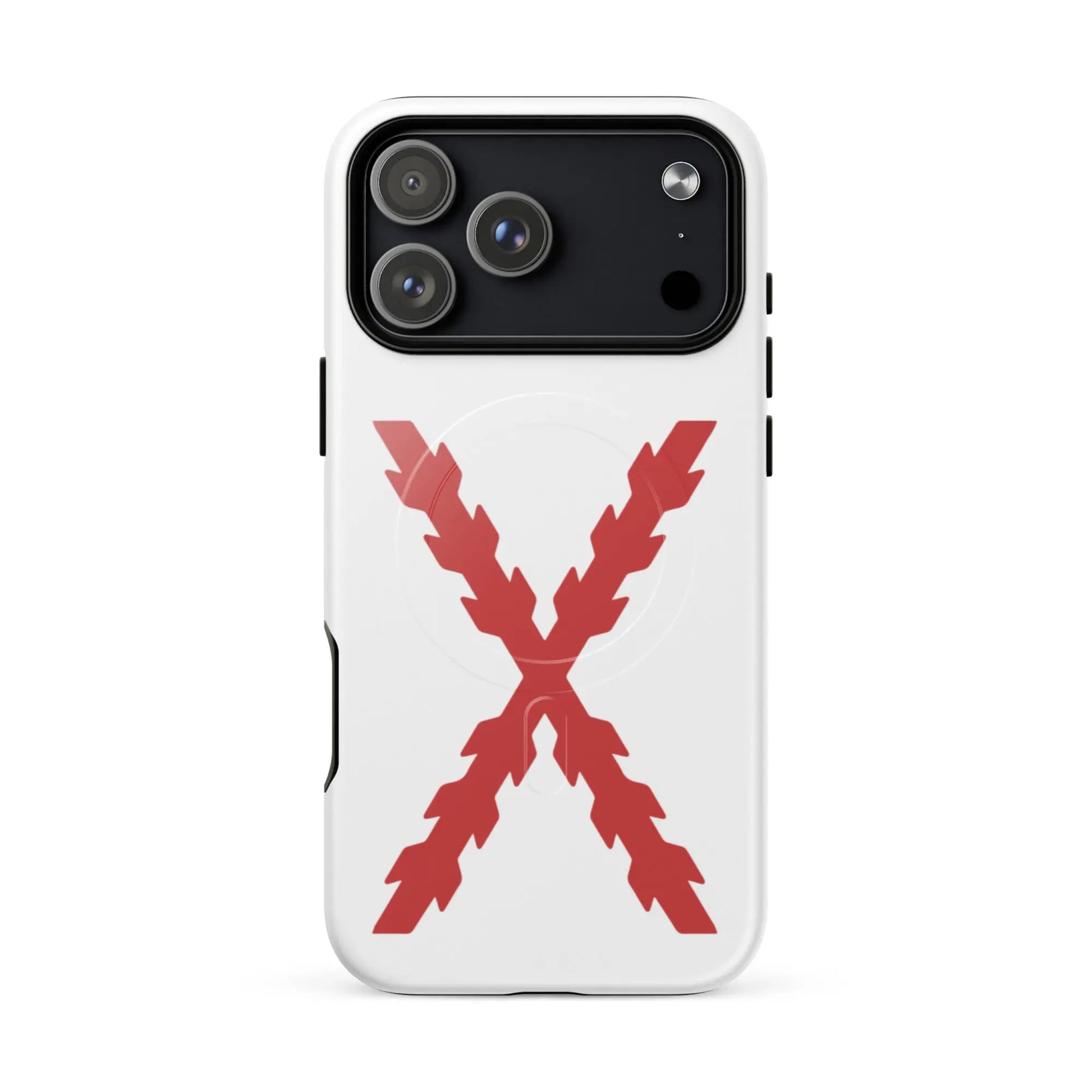 Comprar Funda dura para iPhone® MagSafe® Cruz de Borgoña La Flamenca de Borgoña Bandera España